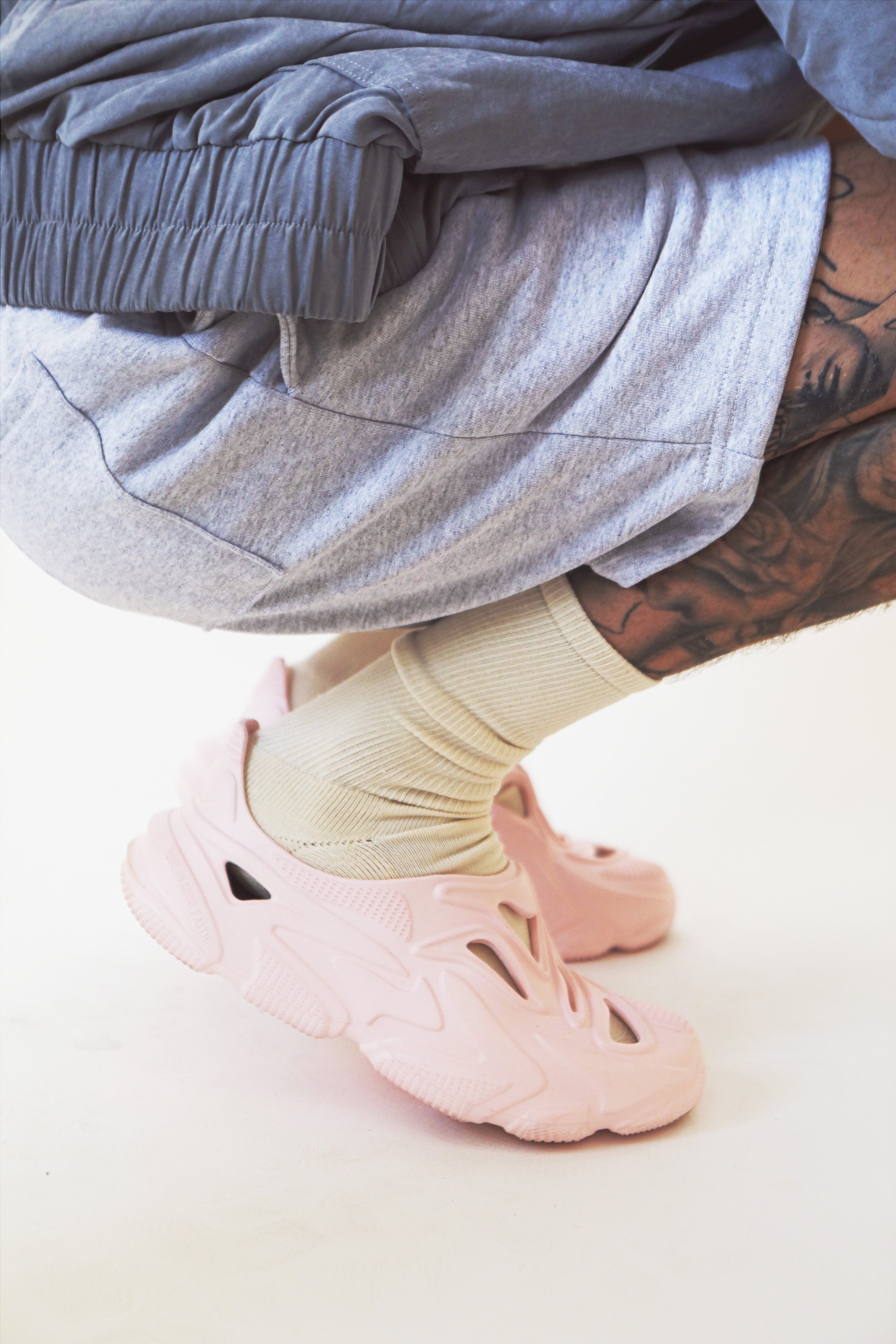 MENS PINK PLASTIC SOUL