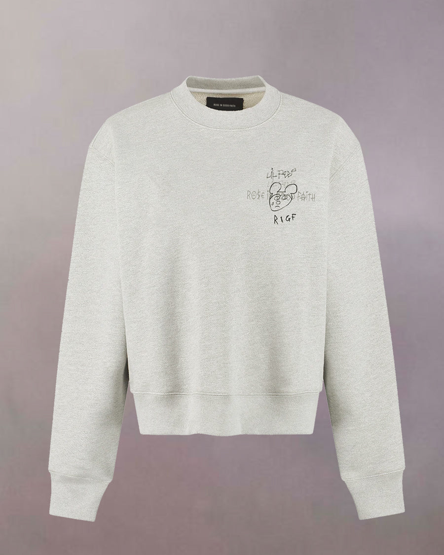 LIVE FOREVER HEAVY CREWNECK