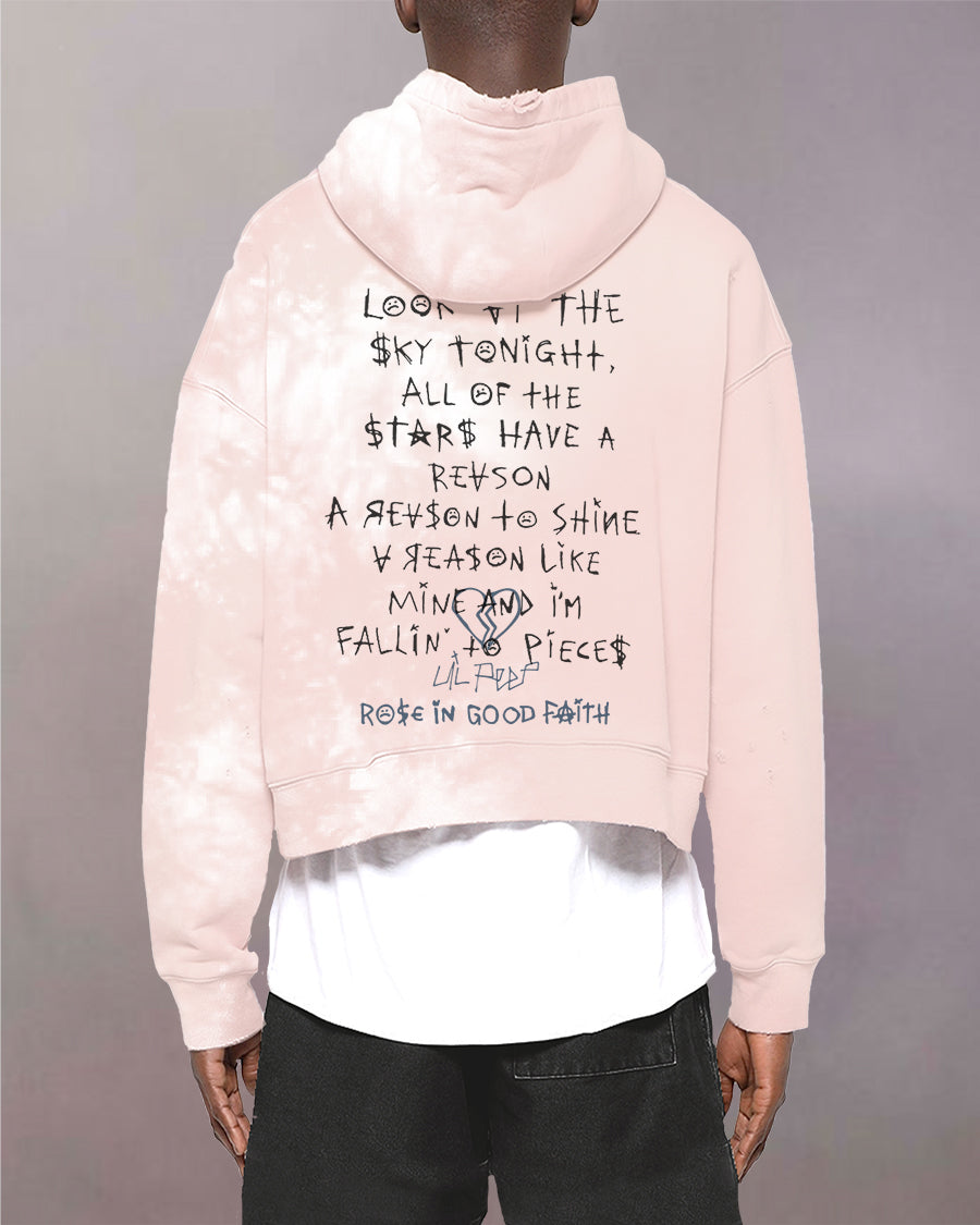 GIMME TIME HEAVY CROPPED HOODIE