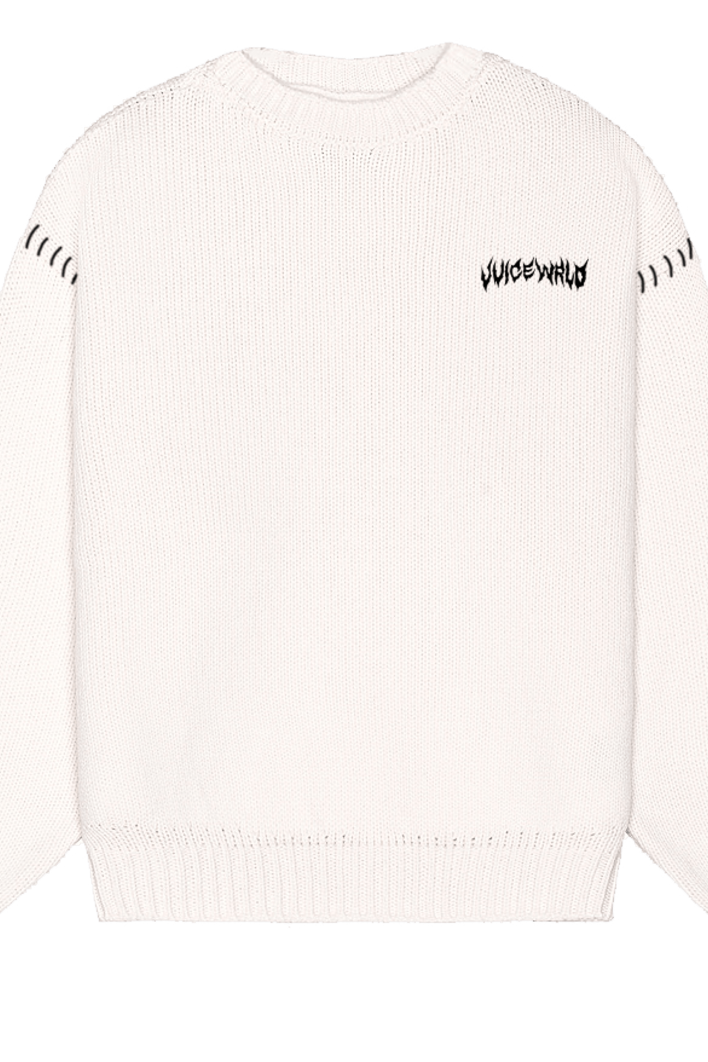 5 GAUGE KNIT CREWNECK - 5 GAUGE KNIT CREWNECK - ROSE IN GOOD FAITH