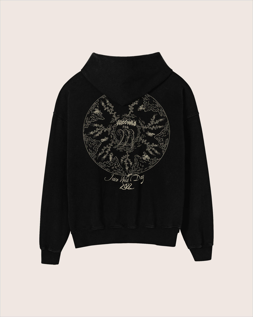 トップス Hoodie/ROSE x ART Undercover X Gu Jun Takashi Rose and Pin Gothic Pullover