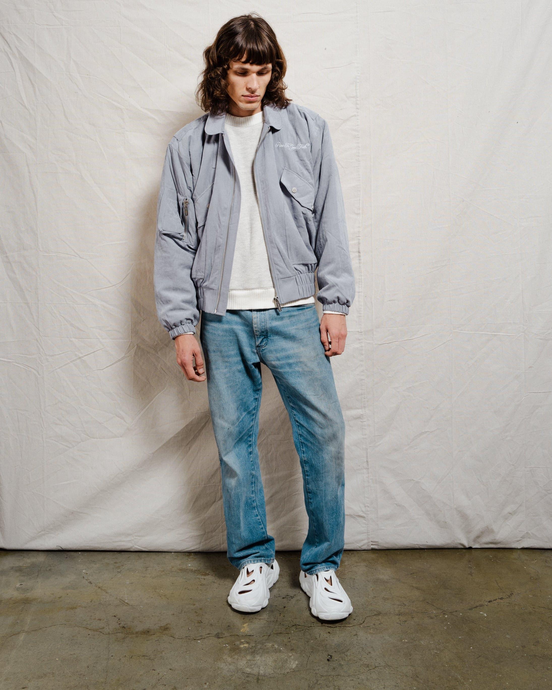 SUEDED FLIGHT JACKET - SUEDED FLIGHT JACKET - ROSE IN GOOD FAITH