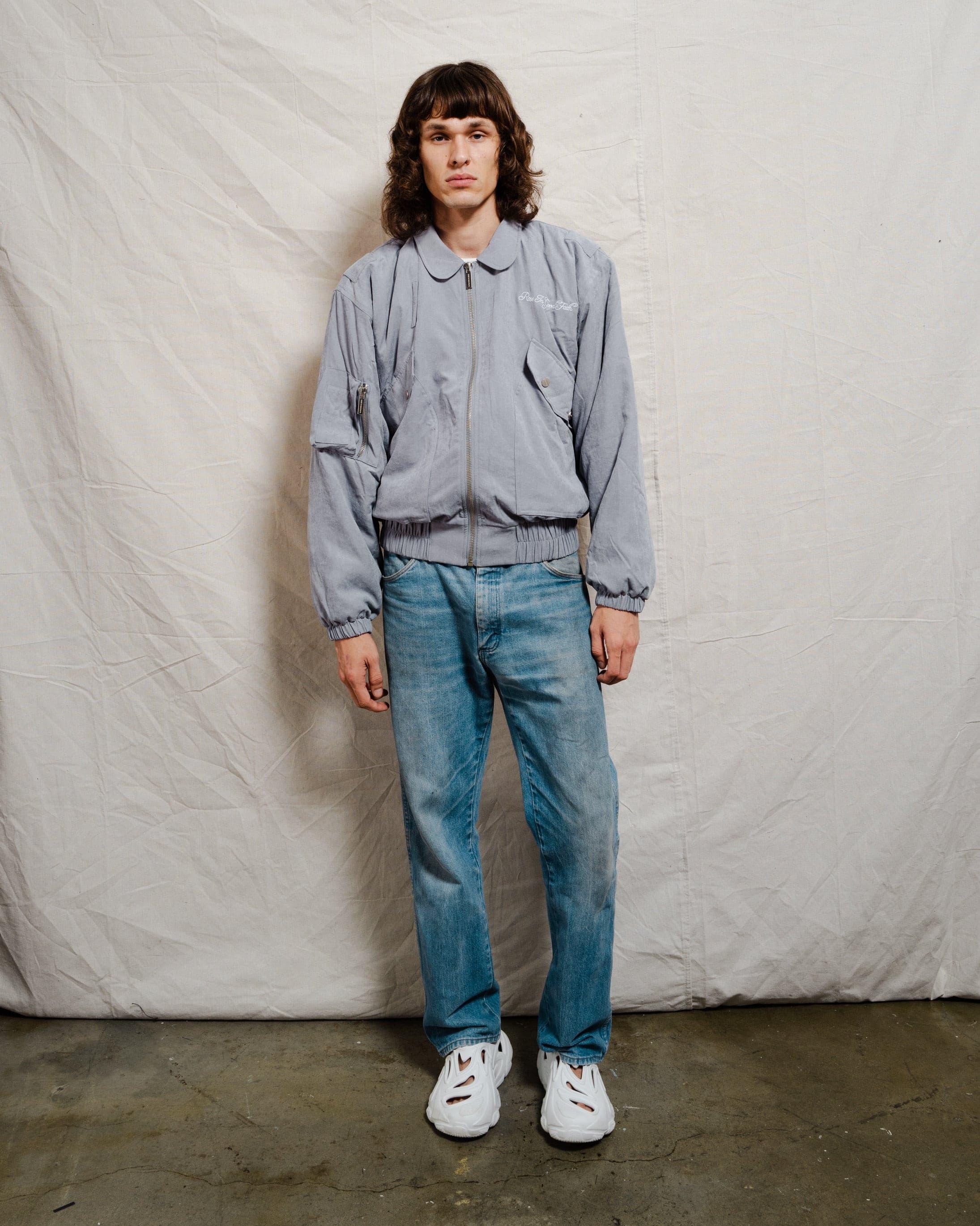 SUEDED FLIGHT JACKET - SUEDED FLIGHT JACKET - ROSE IN GOOD FAITH