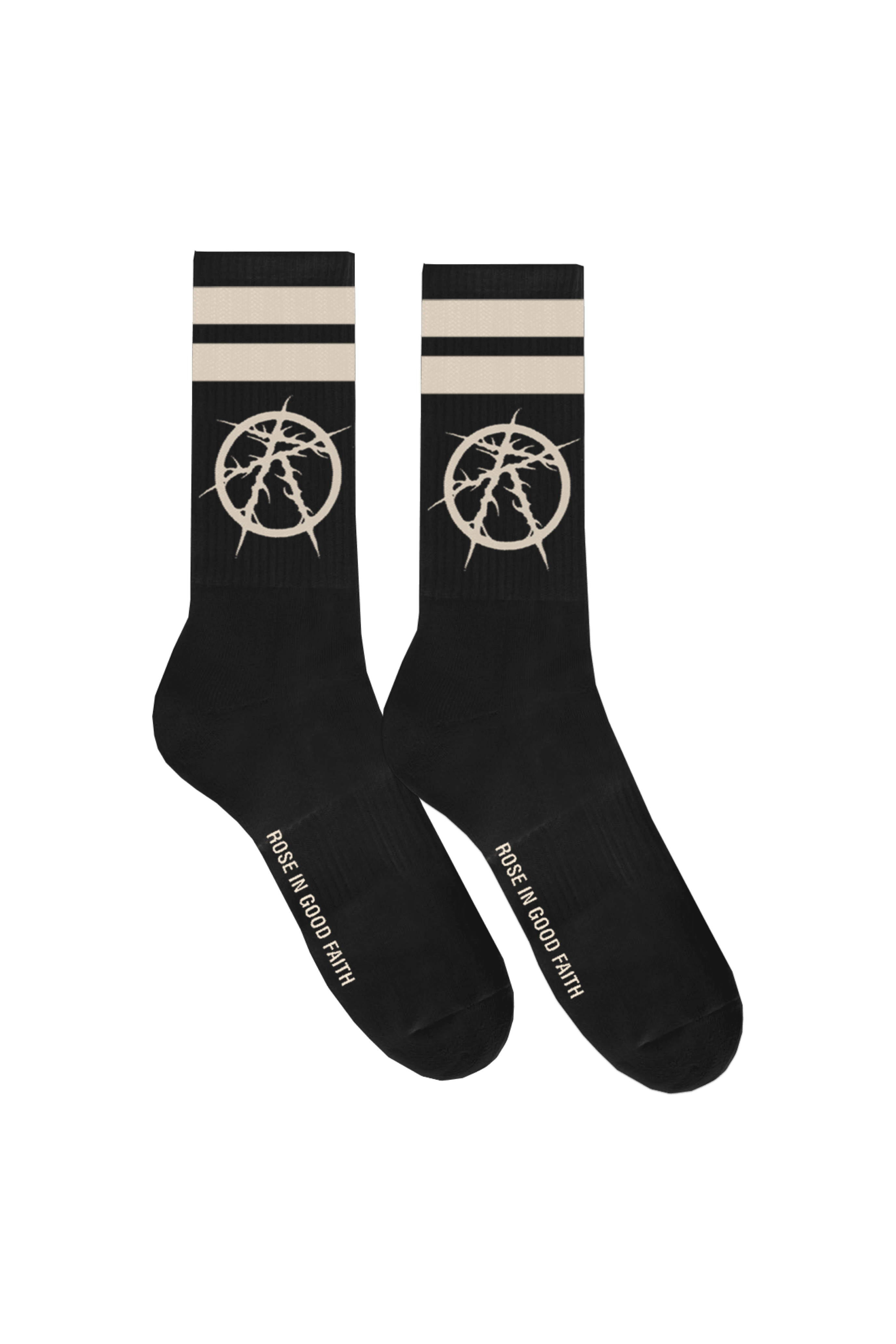 BLACK WATER SOCK - BLACK WATER SOCK - ROSE IN GOOD FAITH