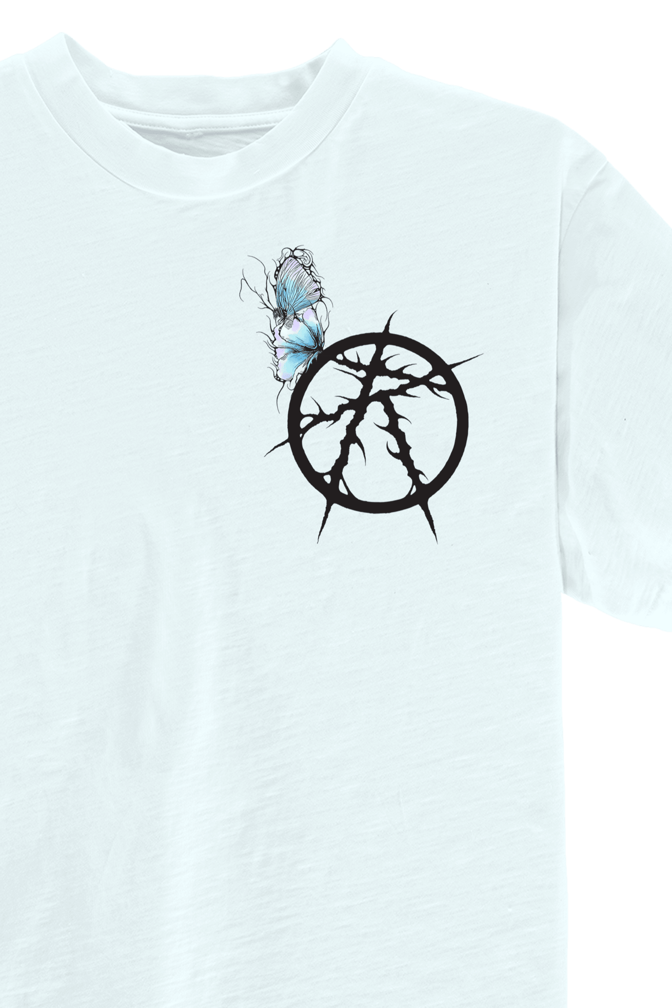 BLACK WATER TEE BLUE - BLACK WATER TEE BLUE - ROSE IN GOOD FAITH