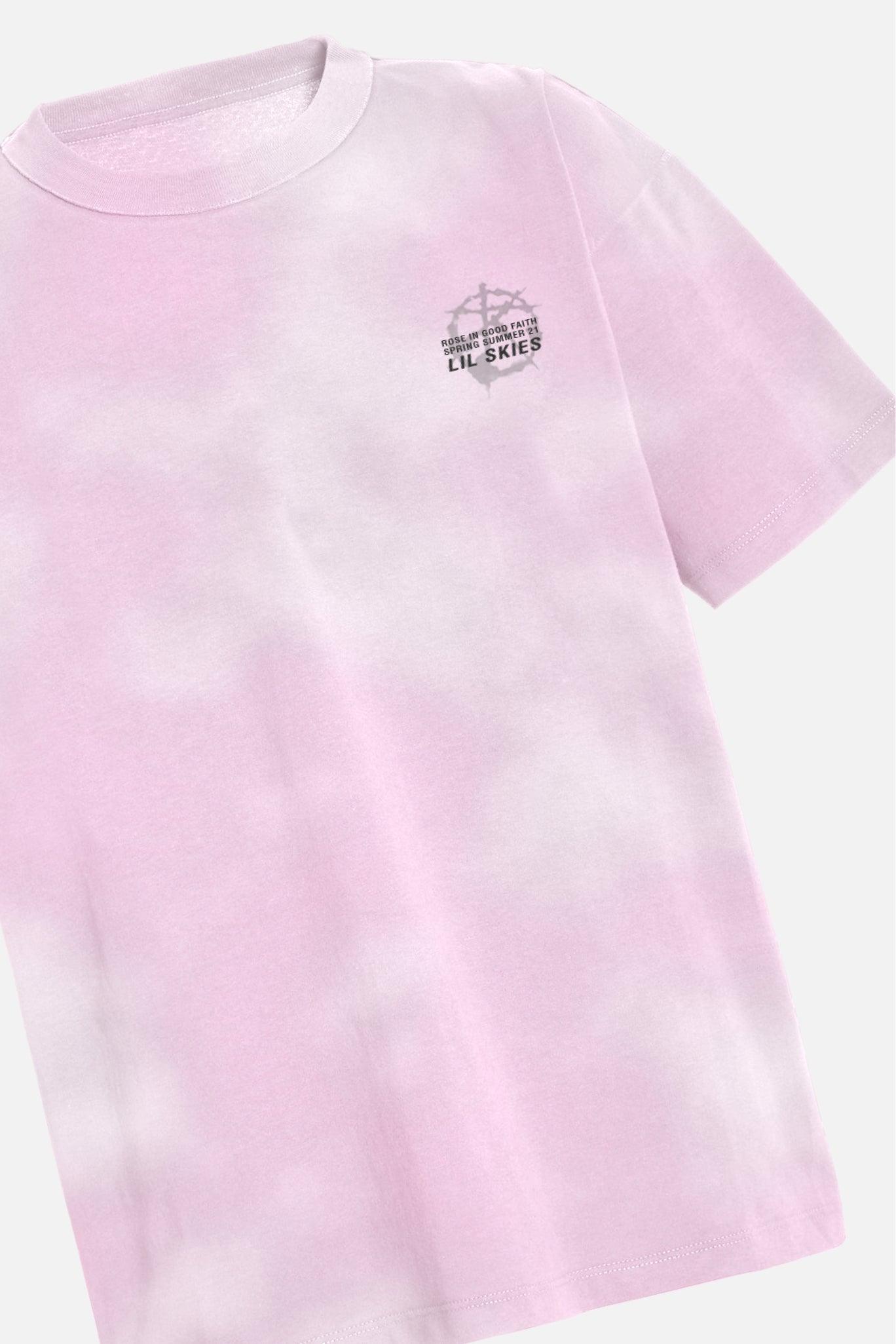 BURNING SKY SLUB TEE - BURNING SKY SLUB TEE - ROSE IN GOOD FAITH