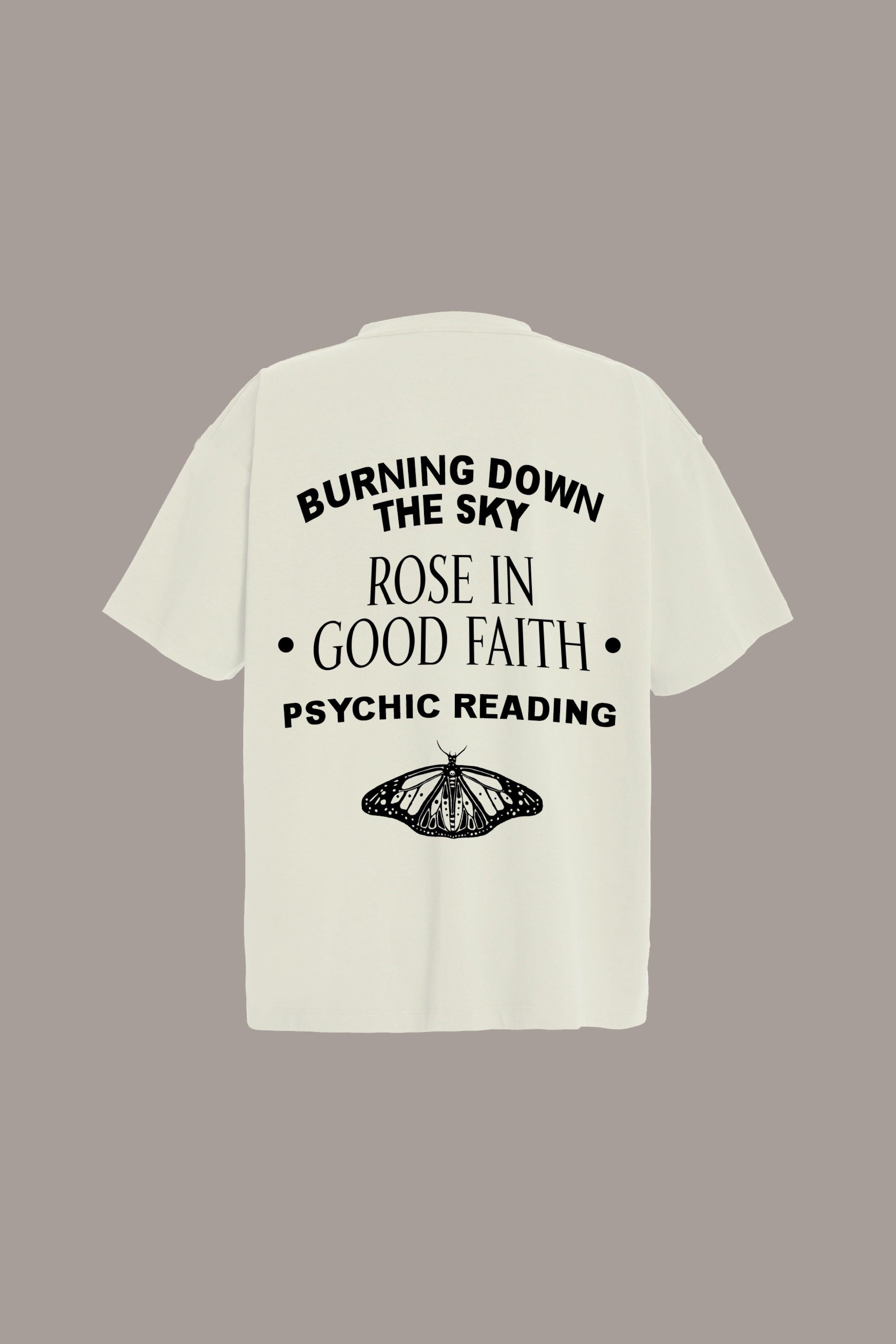 CRYSTAL WHITE TEE - CRYSTAL WHITE TEE - ROSE IN GOOD FAITH