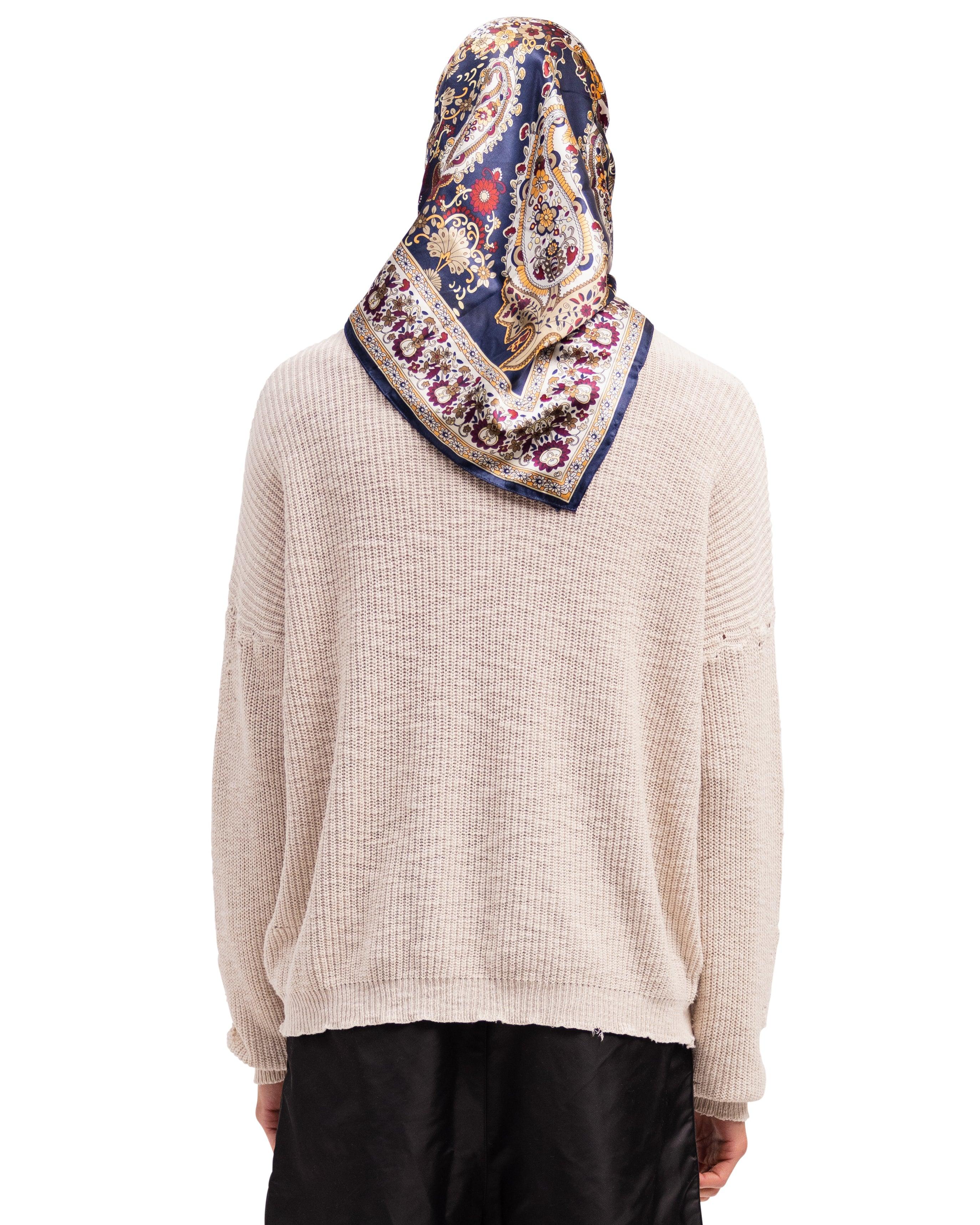 DESTROYED CREAME KNIT MEN - DESTROYED CREAME KNIT MEN - ROSE IN GOOD FAITH