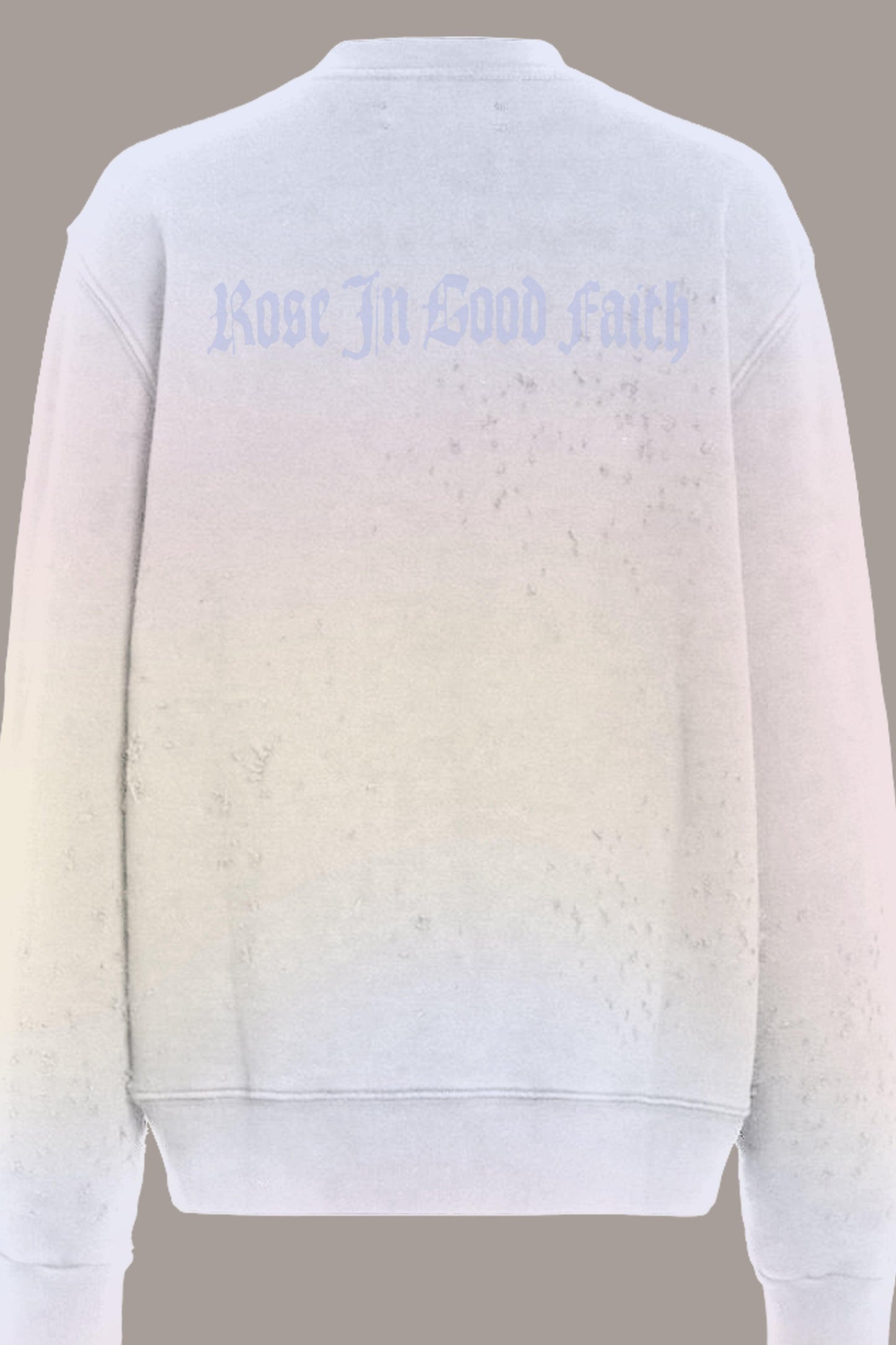 EVERYDAY THRASHER CREWNECK - EVERYDAY THRASHER CREWNECK - ROSE IN GOOD FAITH