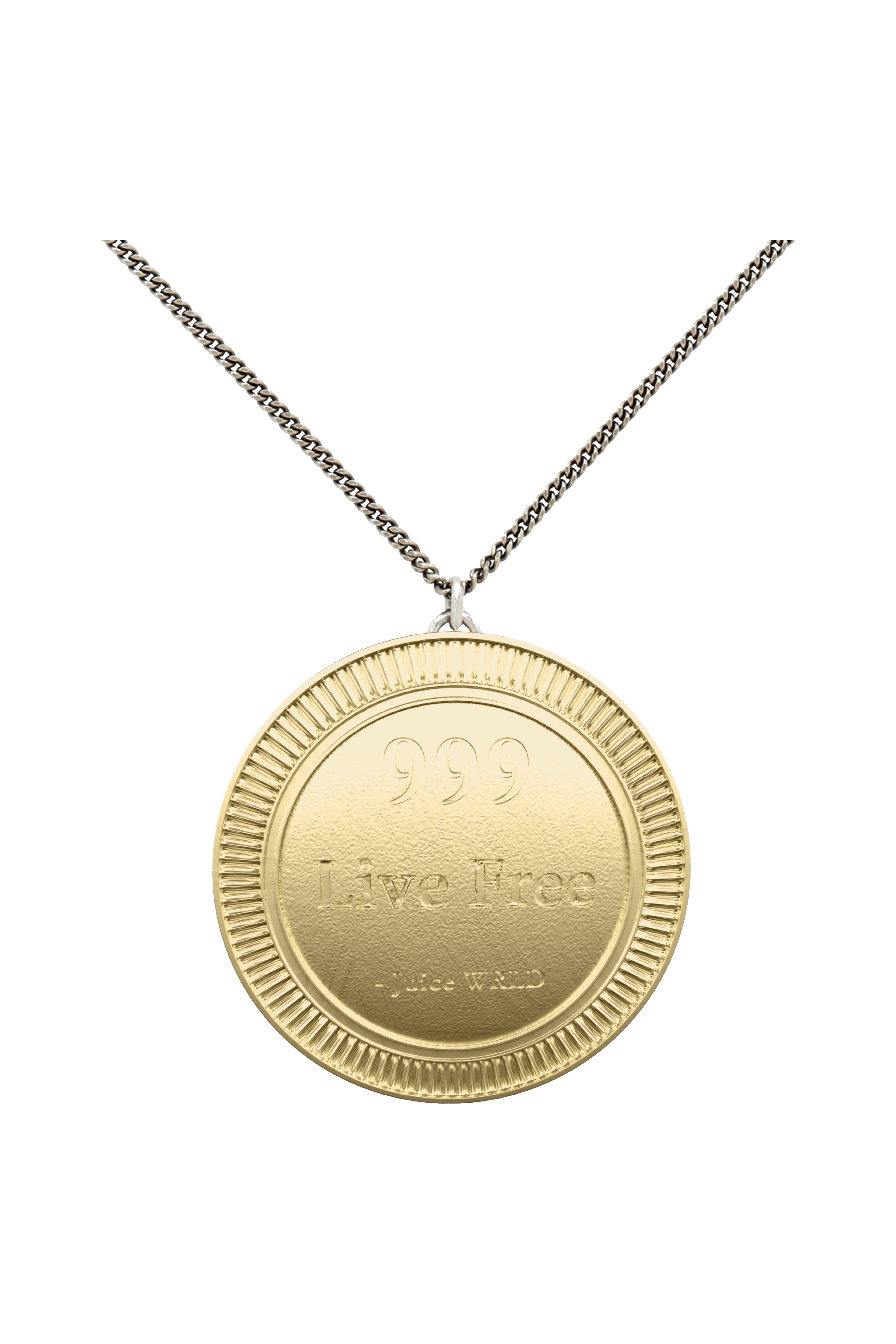 GOLD PENDANT - GOLD PENDANT - ROSE IN GOOD FAITH