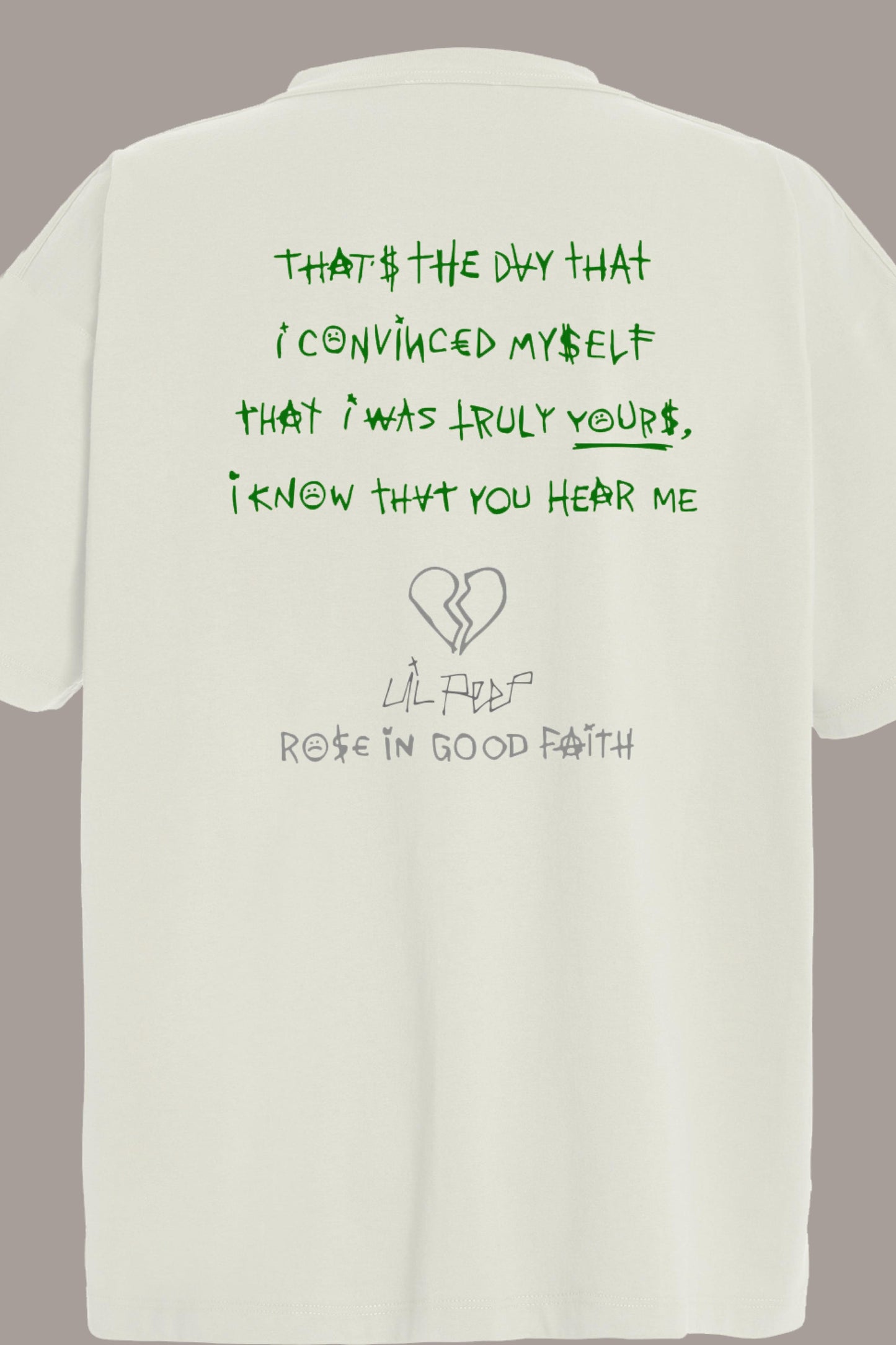 HEAVY BRIGHTSIDE TEE - HEAVY BRIGHTSIDE TEE - ROSE IN GOOD FAITH
