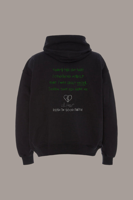 HEAVY LIVE FOREVER HOODIE - HEAVY LIVE FOREVER HOODIE - ROSE IN GOOD FAITH