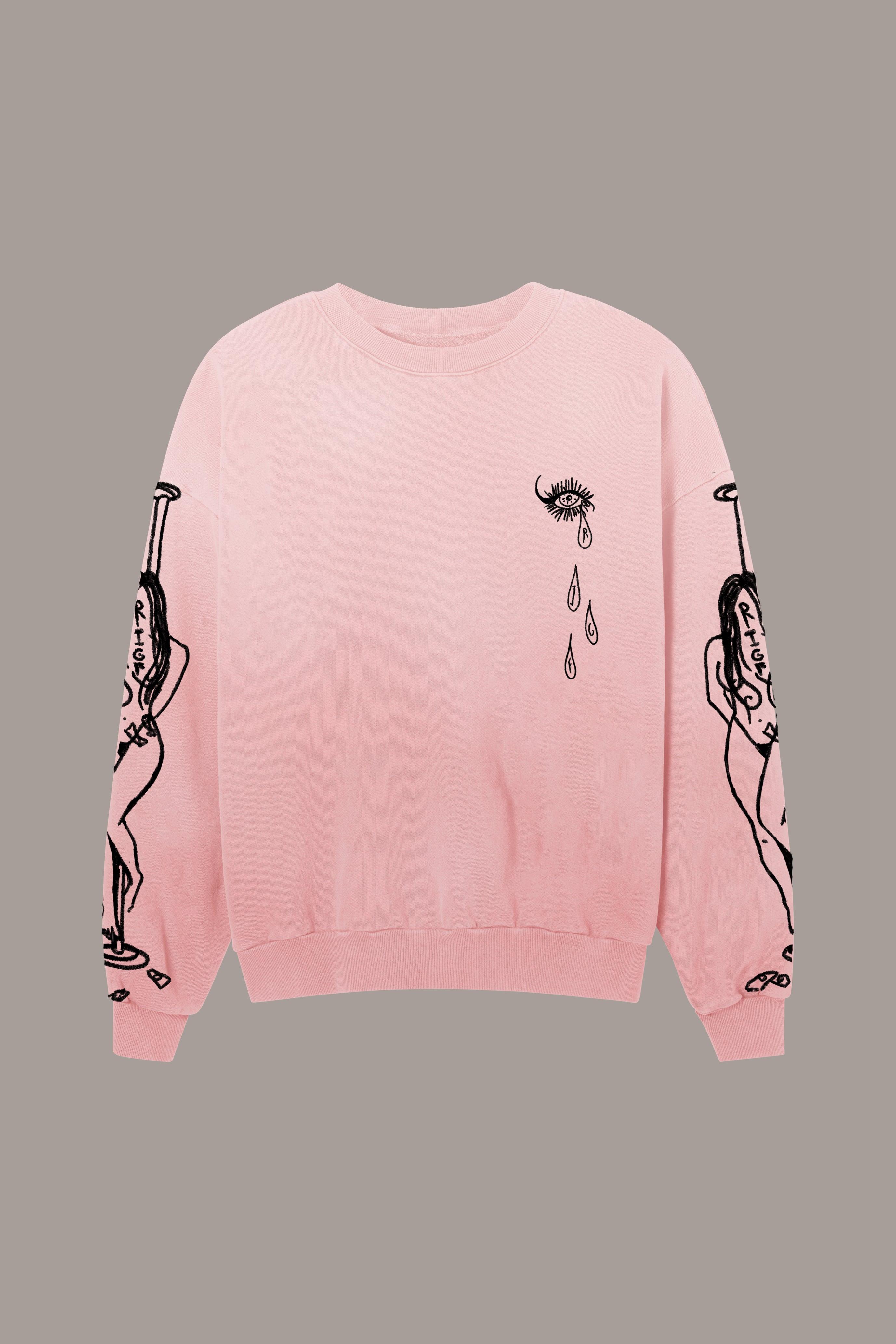 HOLLYWOOD DREAMS CREWNECK - HOLLYWOOD DREAMS CREWNECK - ROSE IN GOOD FAITH