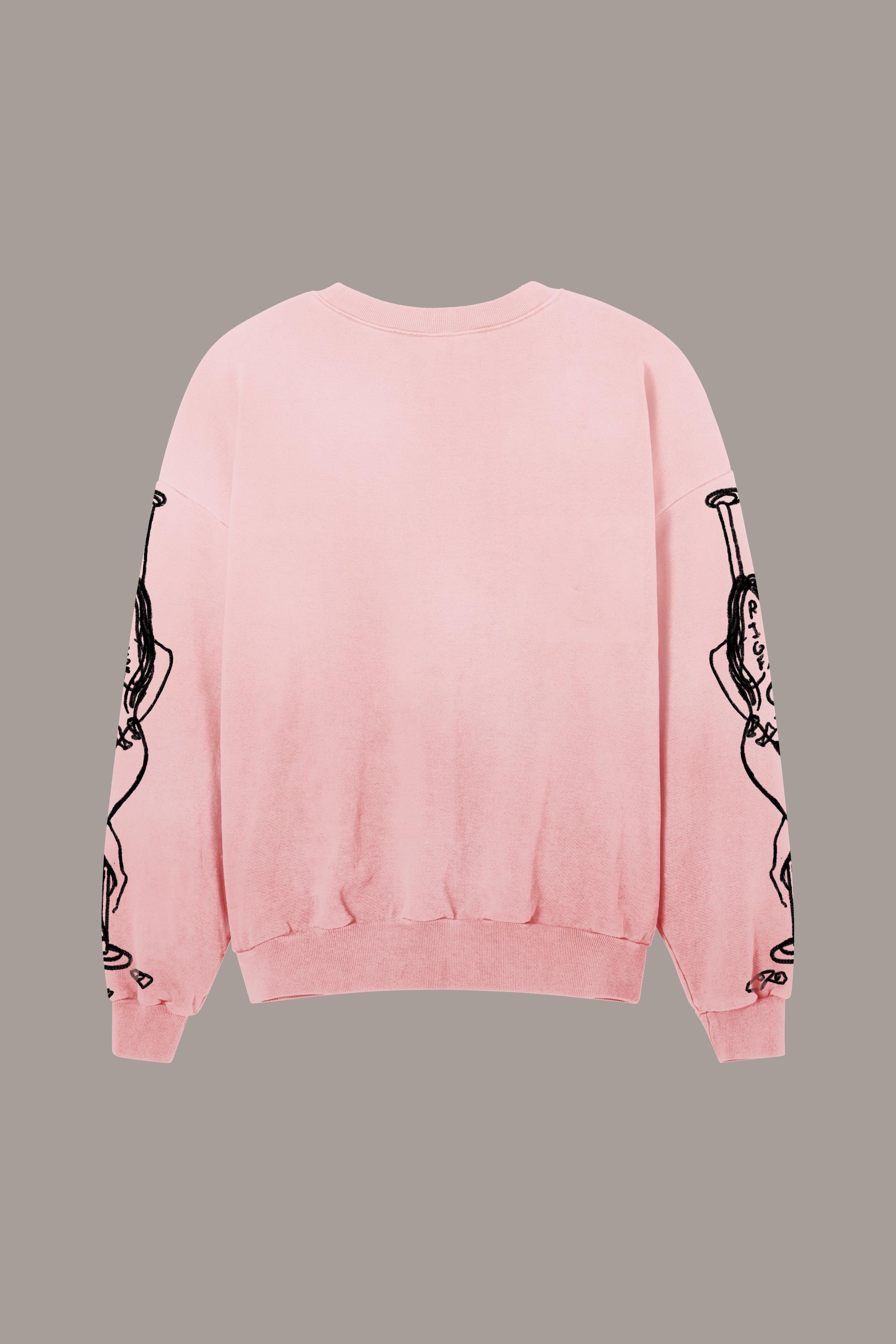 HOLLYWOOD DREAMS CREWNECK - HOLLYWOOD DREAMS CREWNECK - ROSE IN GOOD FAITH