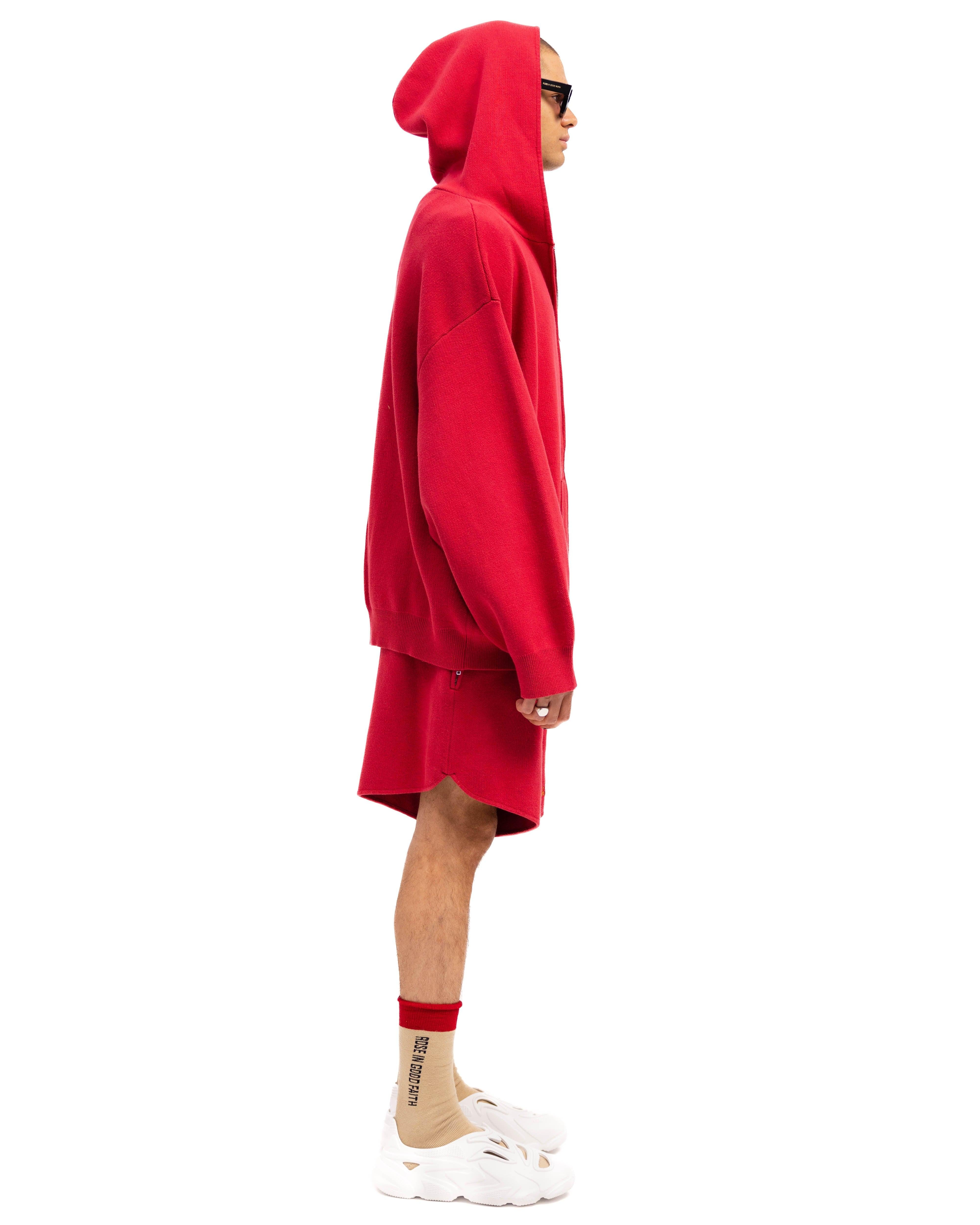 KNIT ZIP HOODIE - KNIT ZIP HOODIE - ROSE IN GOOD FAITH