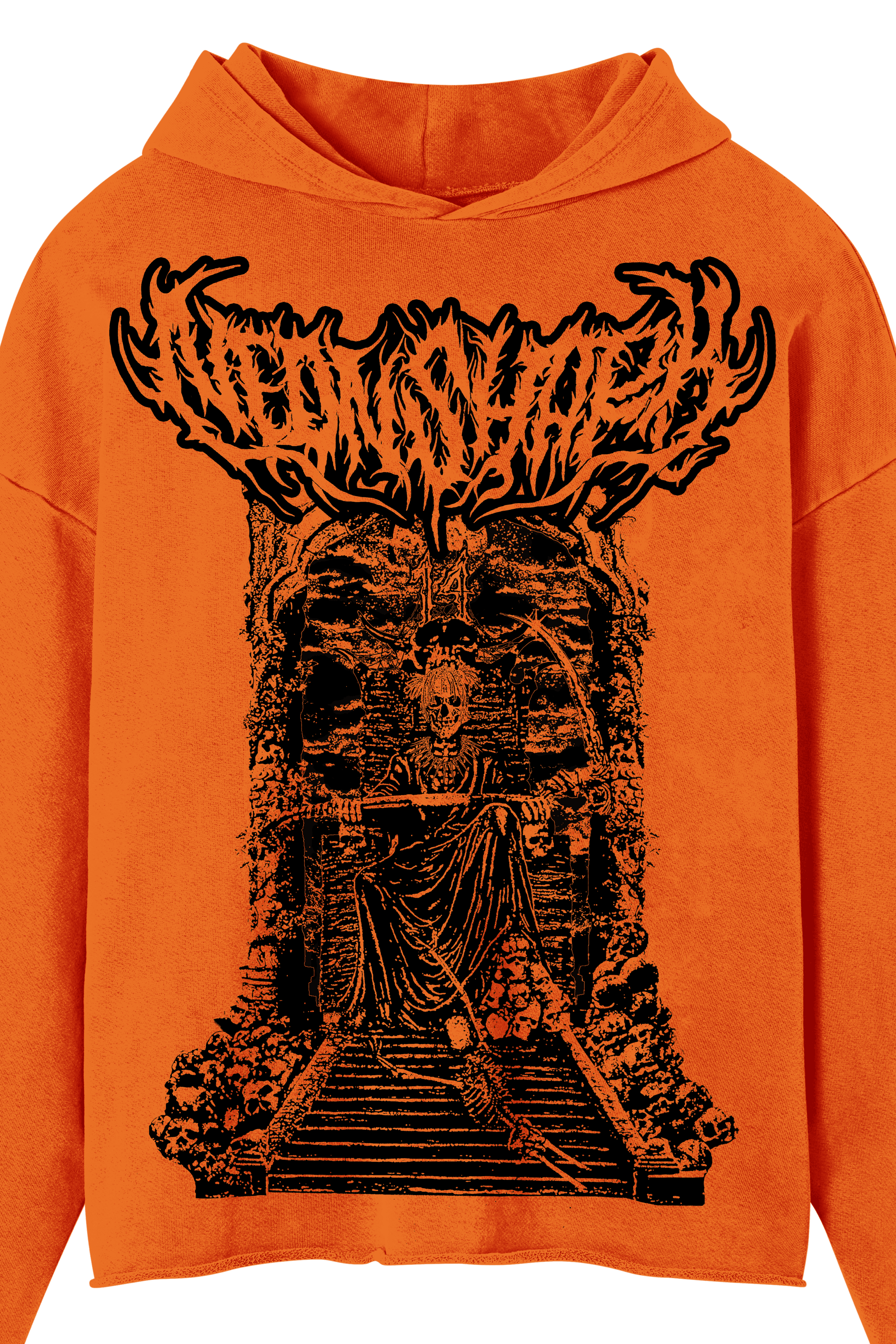 **MEGALODON RAW HOODIE (OFF SPEC)** - **MEGALODON RAW HOODIE (OFF SPEC)** - ROSE IN GOOD FAITH