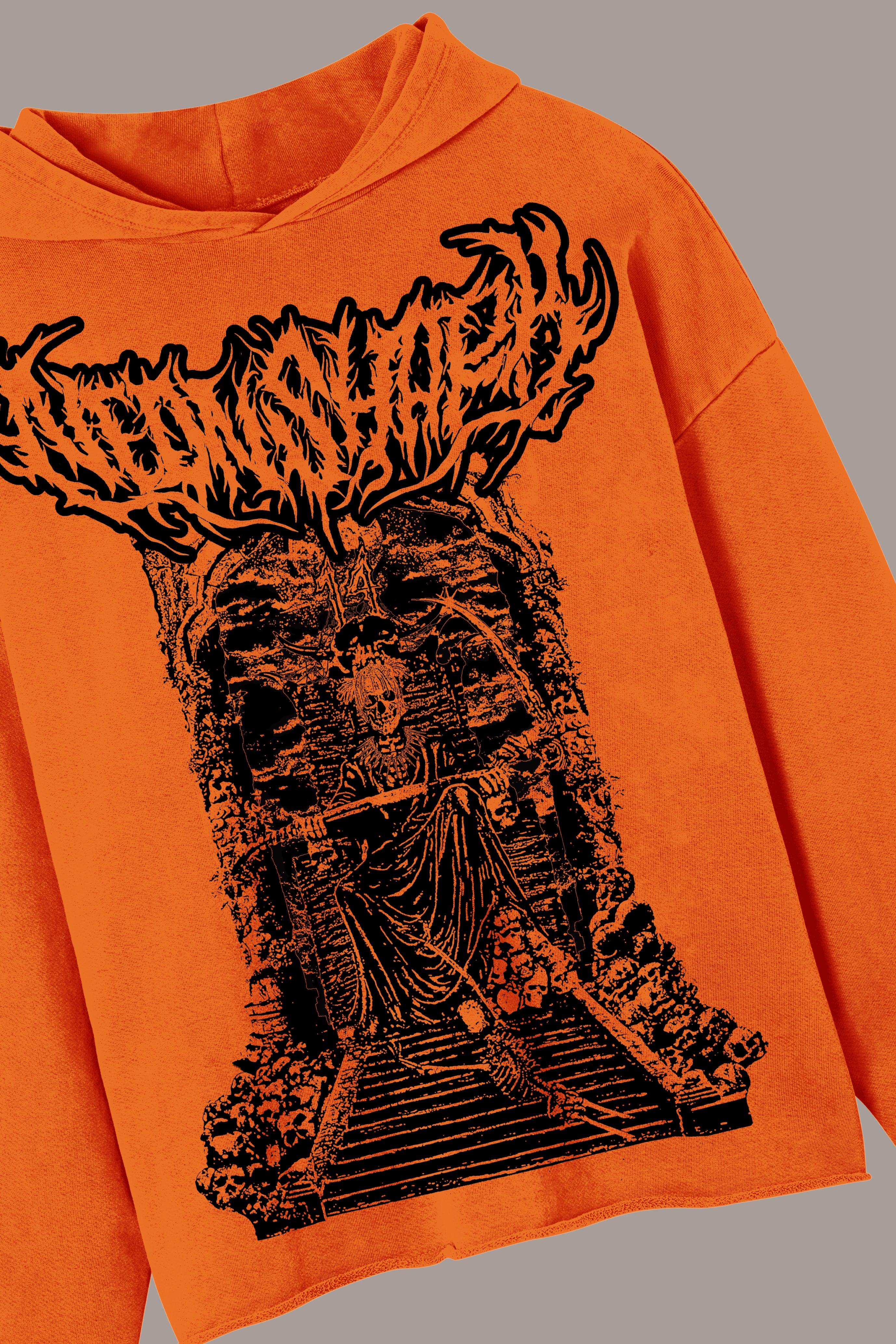 MEGALODON RAW HOODIE - MEGALODON RAW HOODIE - ROSE IN GOOD FAITH