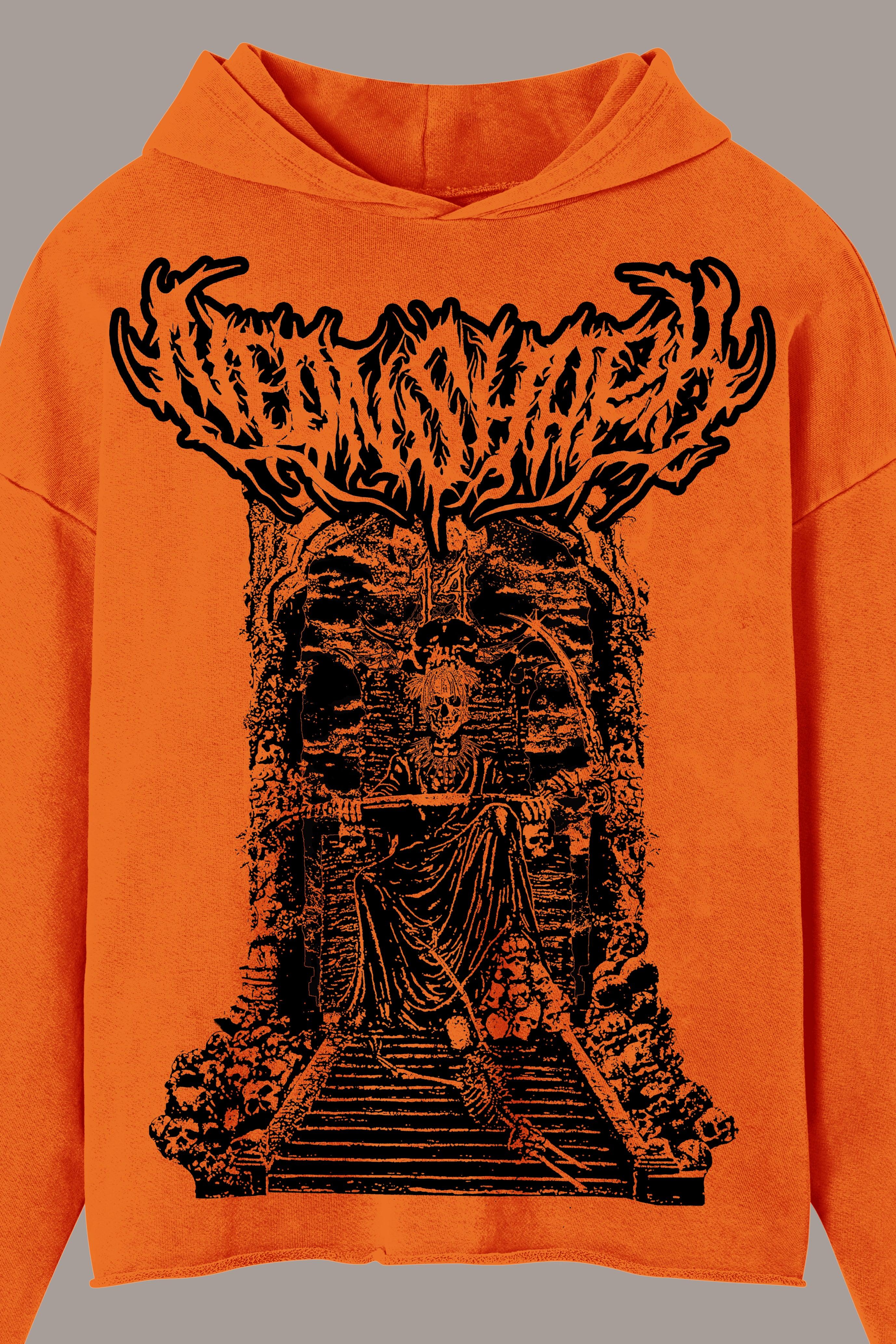 MEGALODON RAW HOODIE - MEGALODON RAW HOODIE - ROSE IN GOOD FAITH