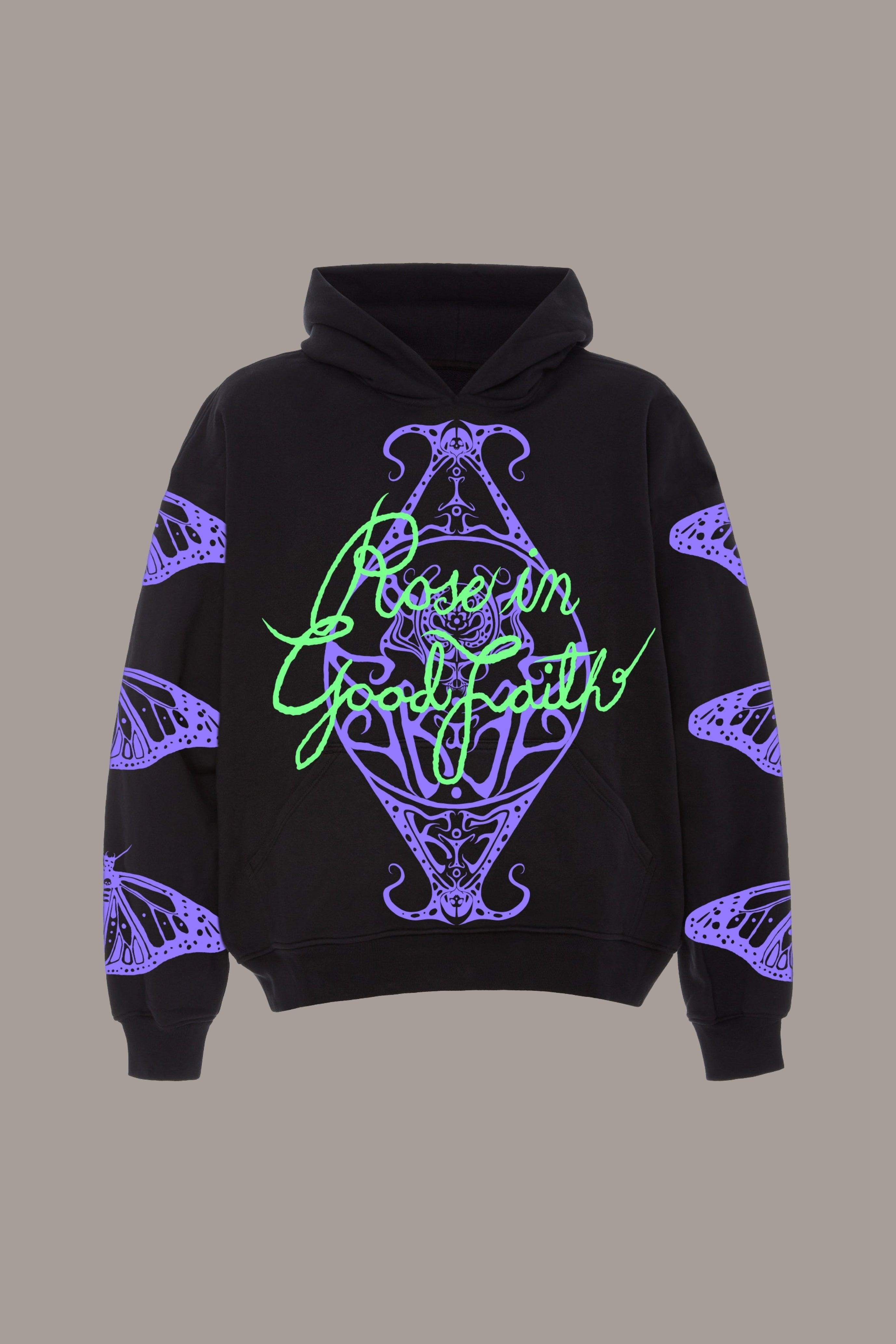 ÖÖGIE HOODIE - ÖÖGIE HOODIE - ROSE IN GOOD FAITH