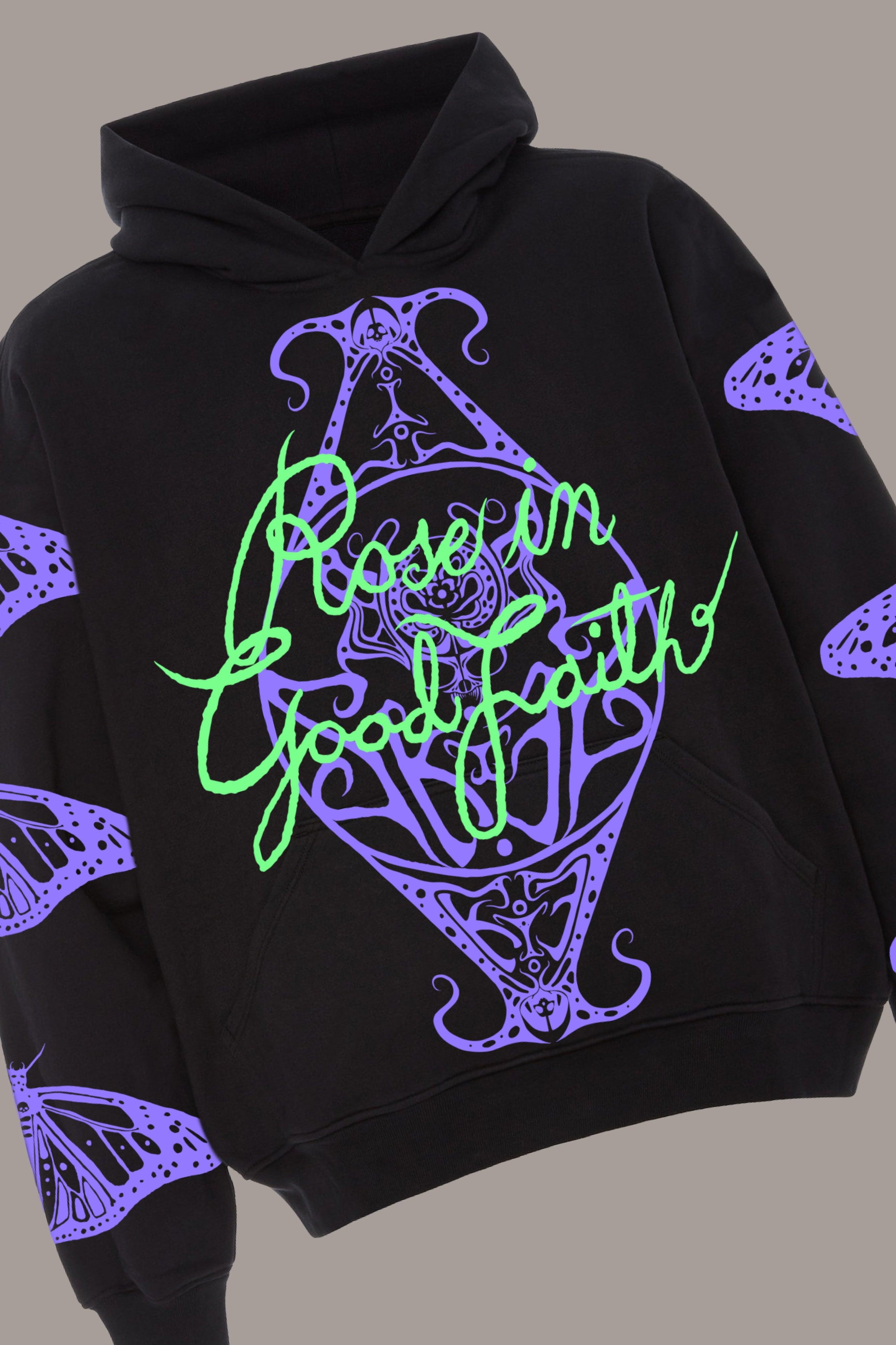 ÖÖGIE HOODIE - ÖÖGIE HOODIE - ROSE IN GOOD FAITH