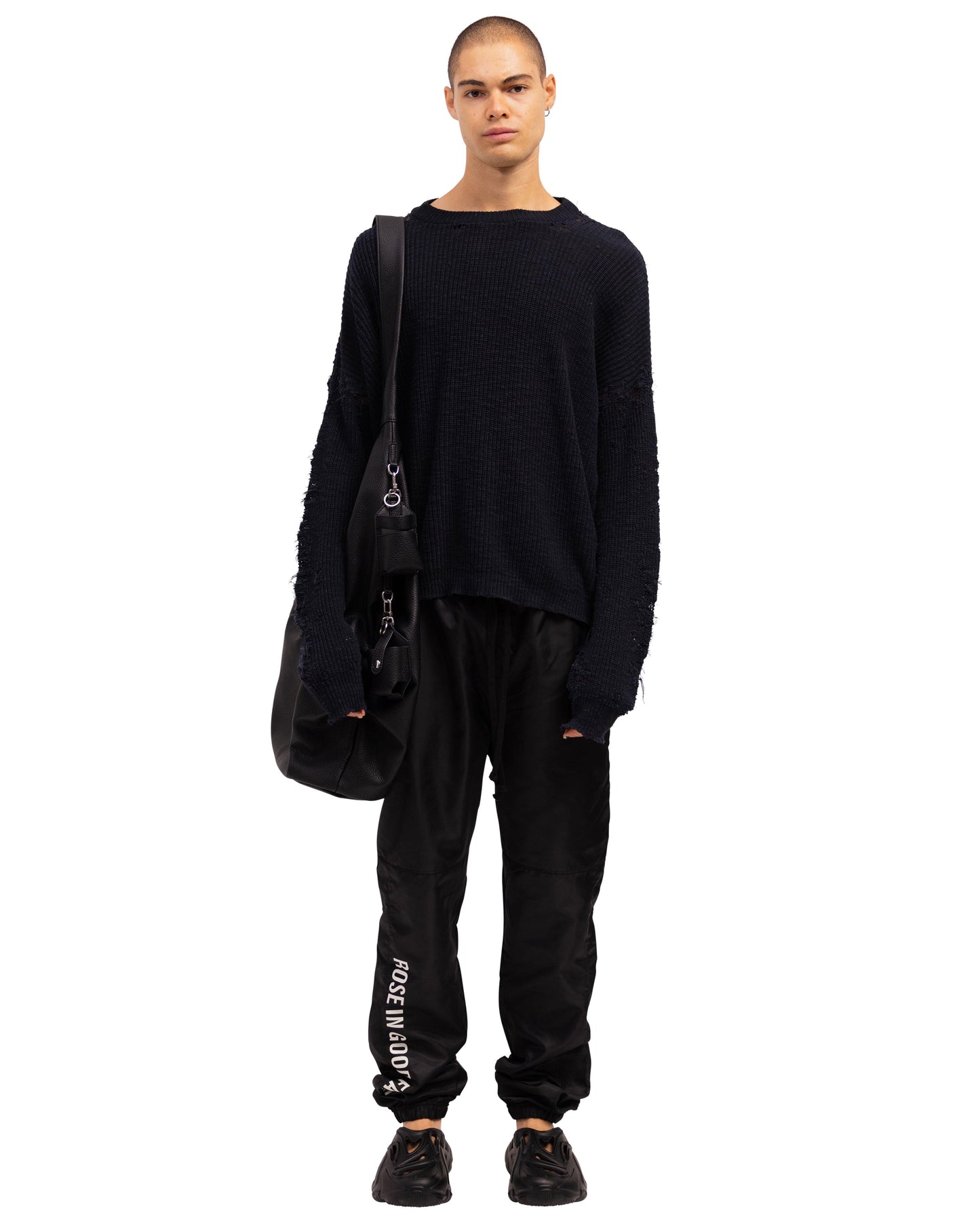 PANEL TRACK PANTS - PANEL TRACK PANTS - ROSE IN GOOD FAITH