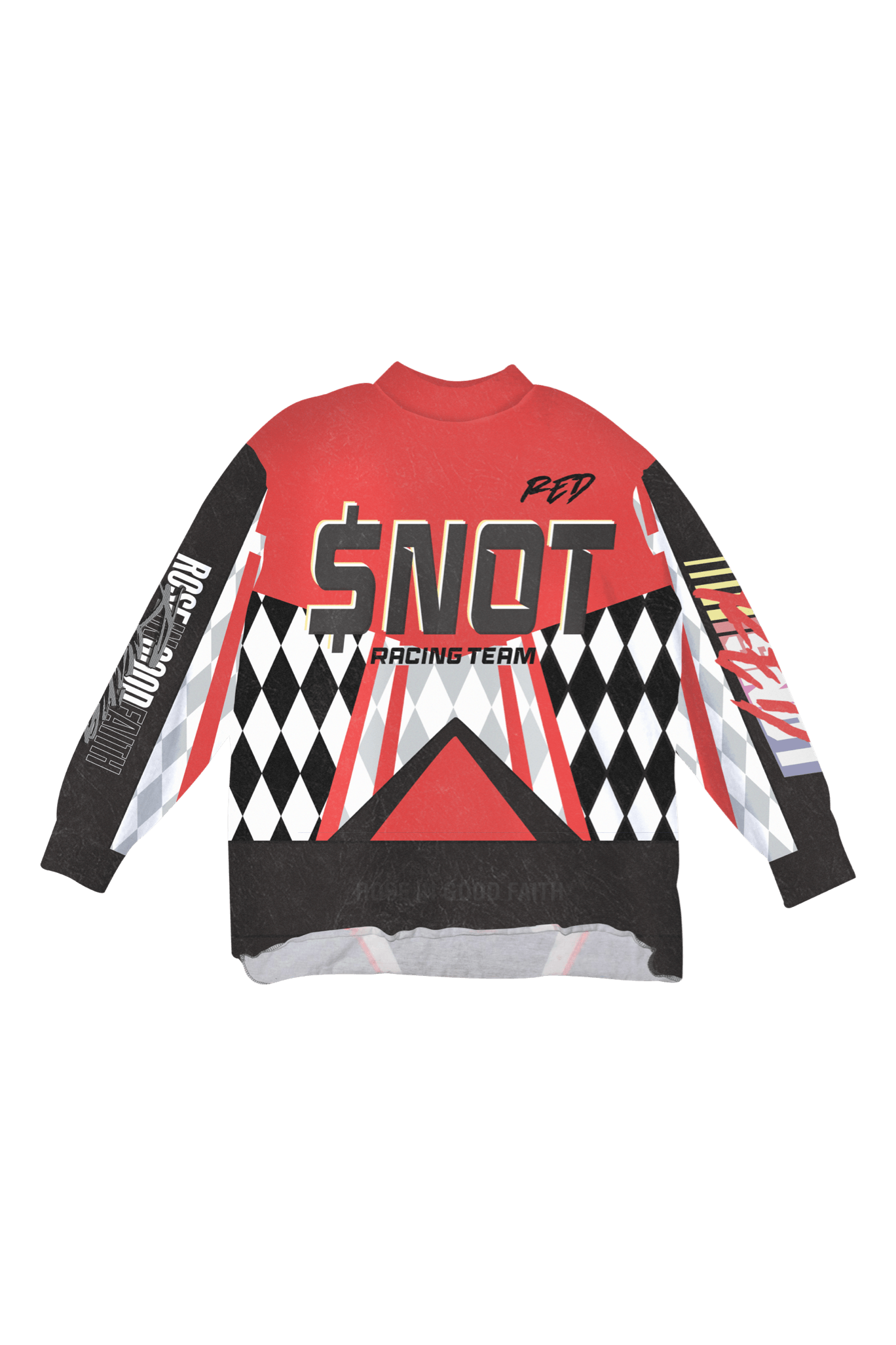 RED TRACK JERSEY - RED TRACK JERSEY - ROSE IN GOOD FAITH