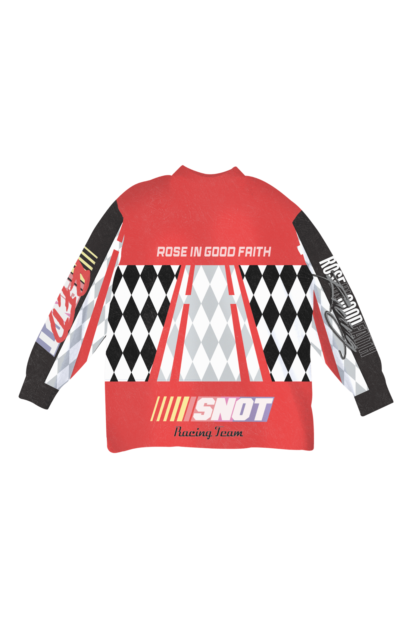 RED TRACK JERSEY - RED TRACK JERSEY - ROSE IN GOOD FAITH