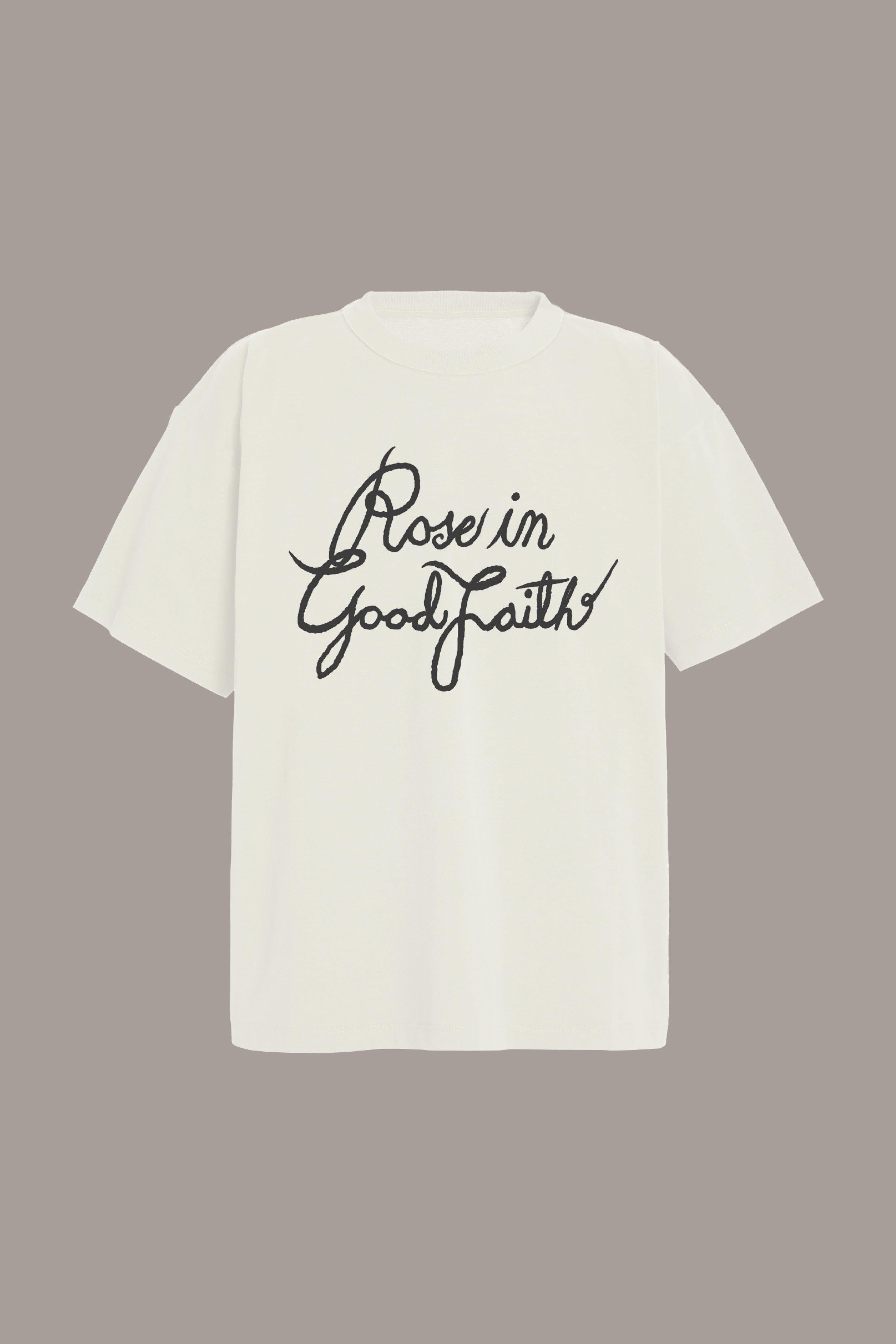 RIGF TEE - RIGF TEE - ROSE IN GOOD FAITH