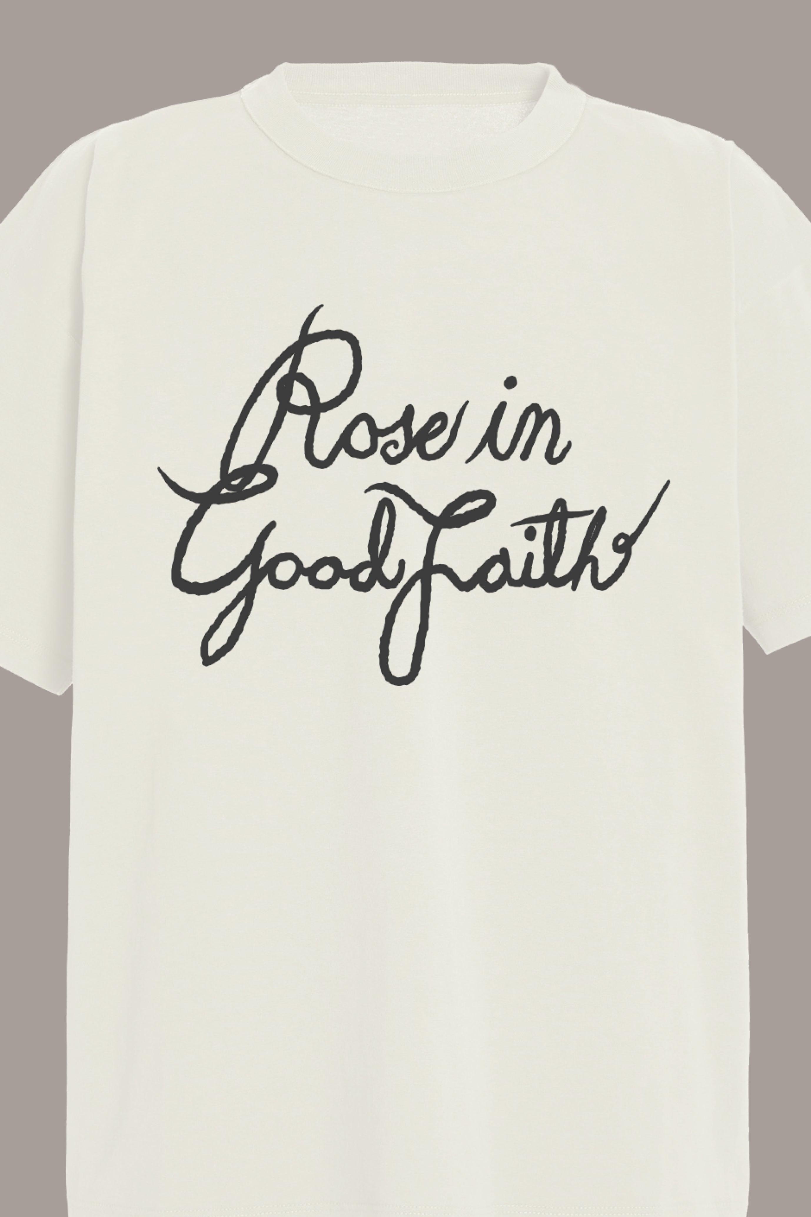 RIGF TEE - RIGF TEE - ROSE IN GOOD FAITH