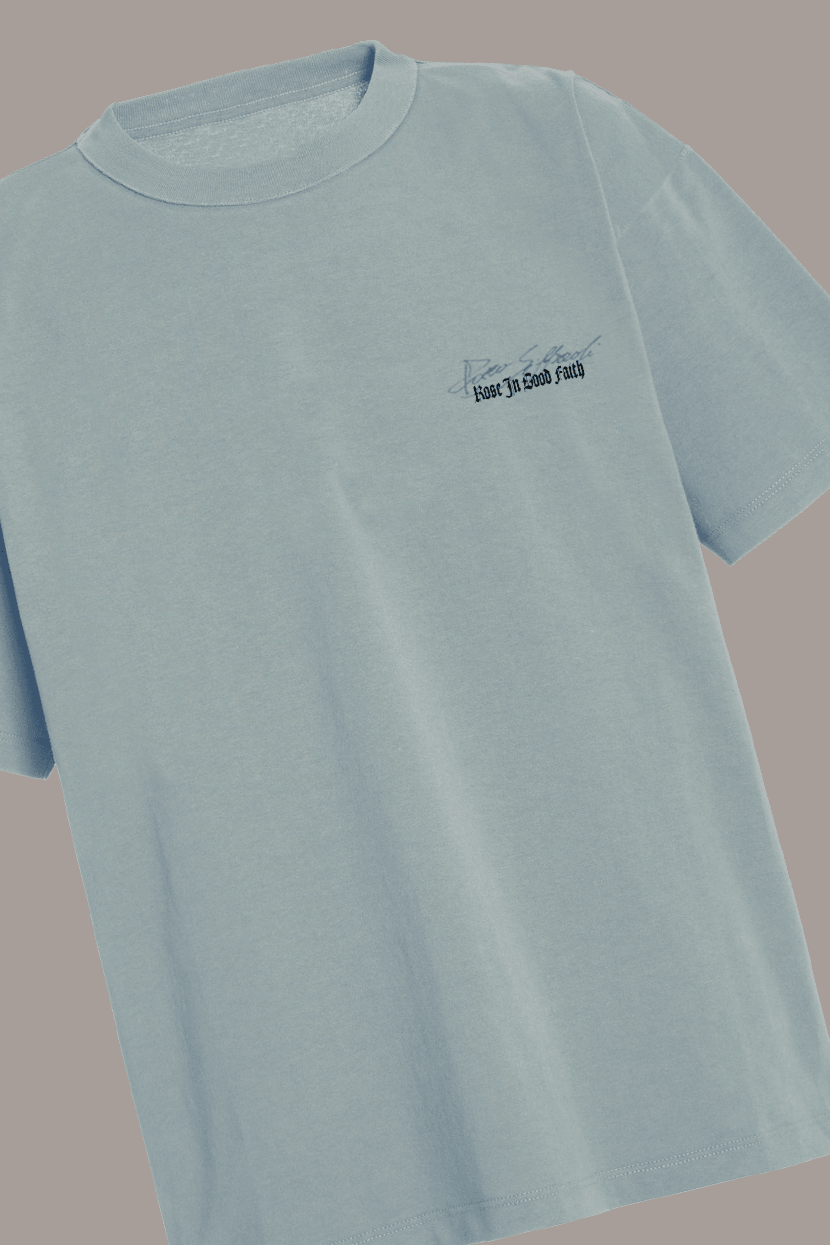 RS EDITION LOGO TEE - RS EDITION LOGO TEE - ROSE IN GOOD FAITH
