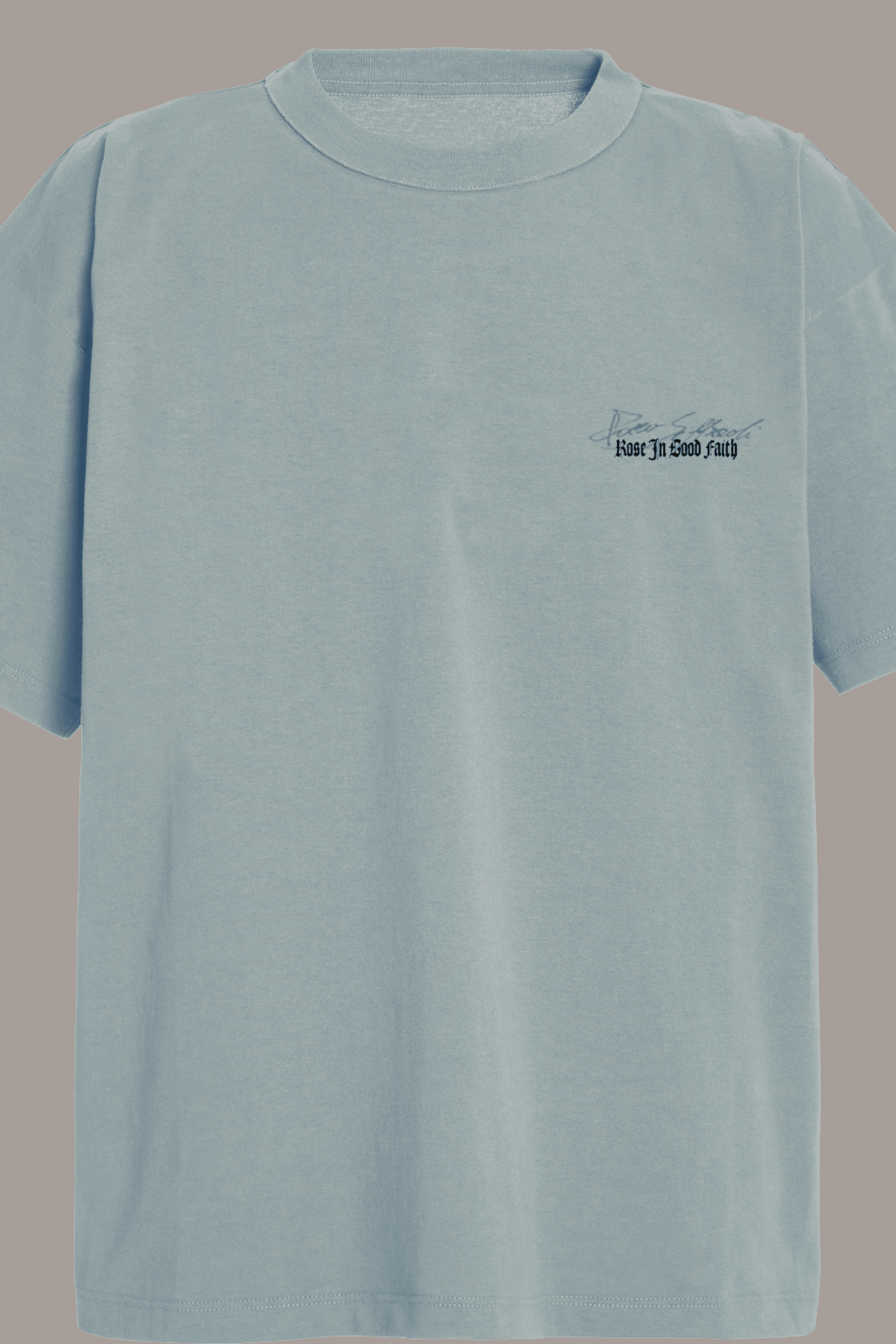 RS EDITION LOGO TEE - RS EDITION LOGO TEE - ROSE IN GOOD FAITH