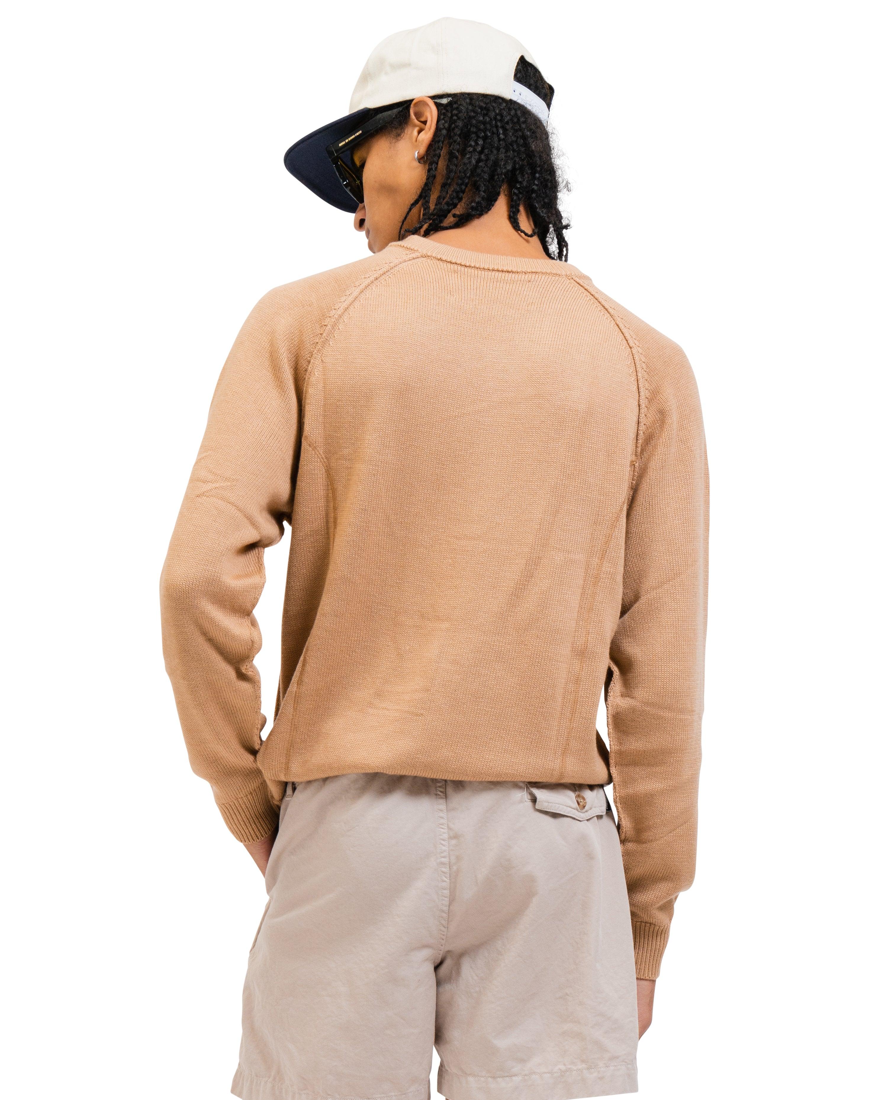 RUGBY KNIT SWEATER CAMEL - RUGBY KNIT SWEATER CAMEL - ROSE IN GOOD FAITH
