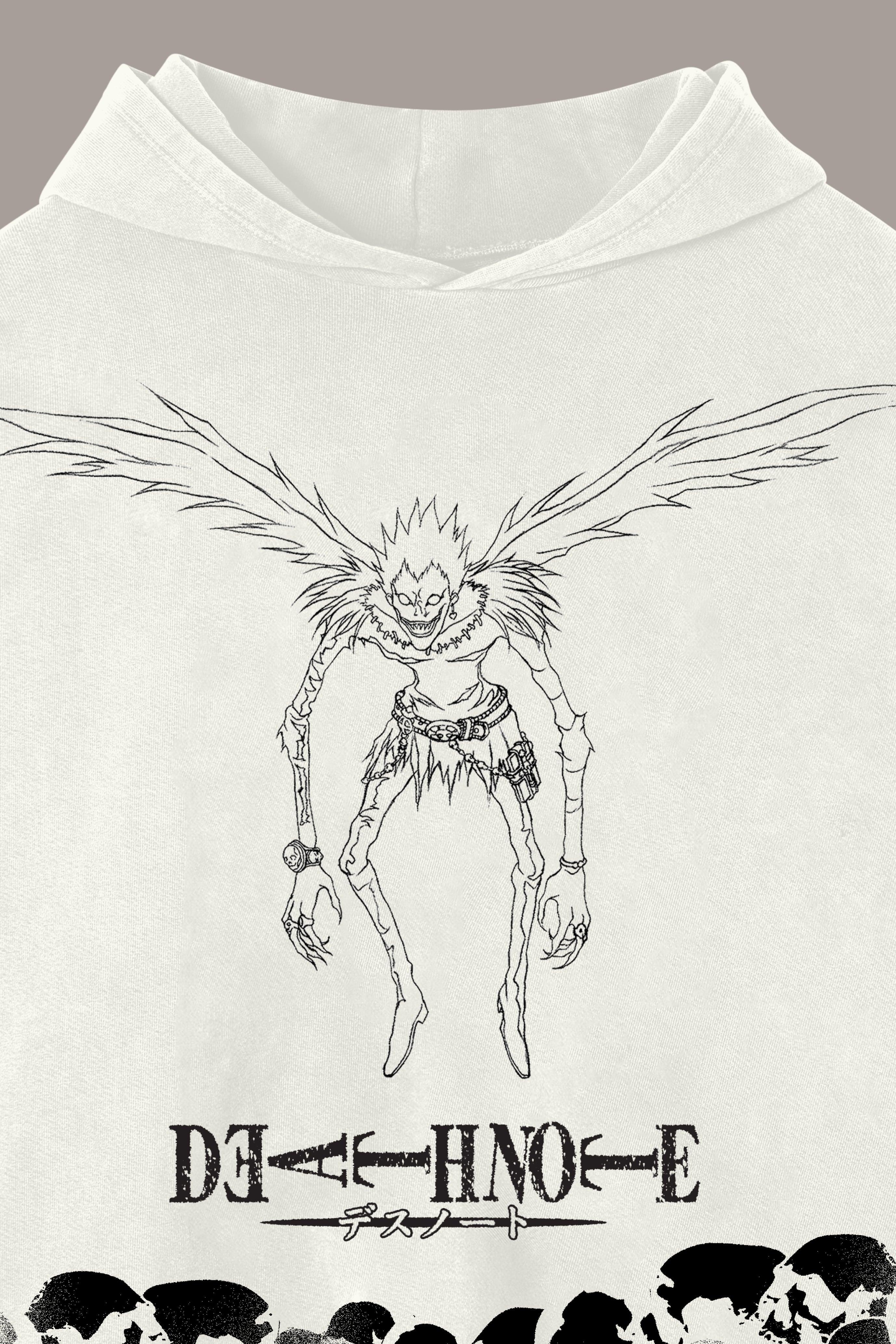 RYUK RAW HOODIE - RYUK RAW HOODIE - ROSE IN GOOD FAITH