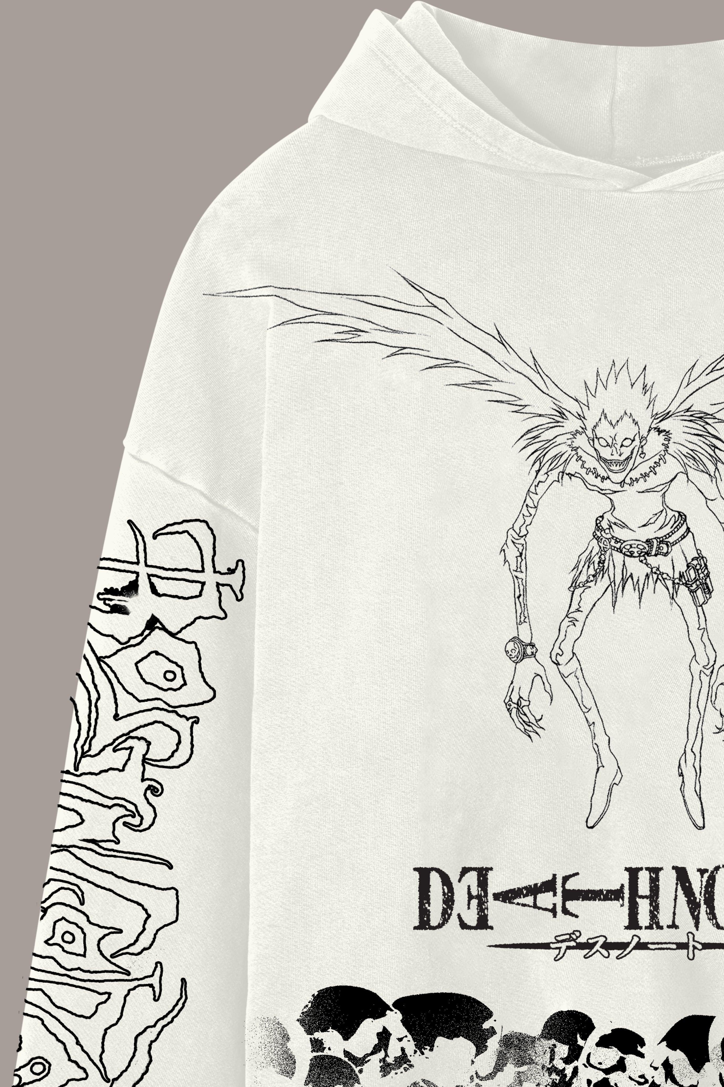 RYUK RAW HOODIE - RYUK RAW HOODIE - ROSE IN GOOD FAITH