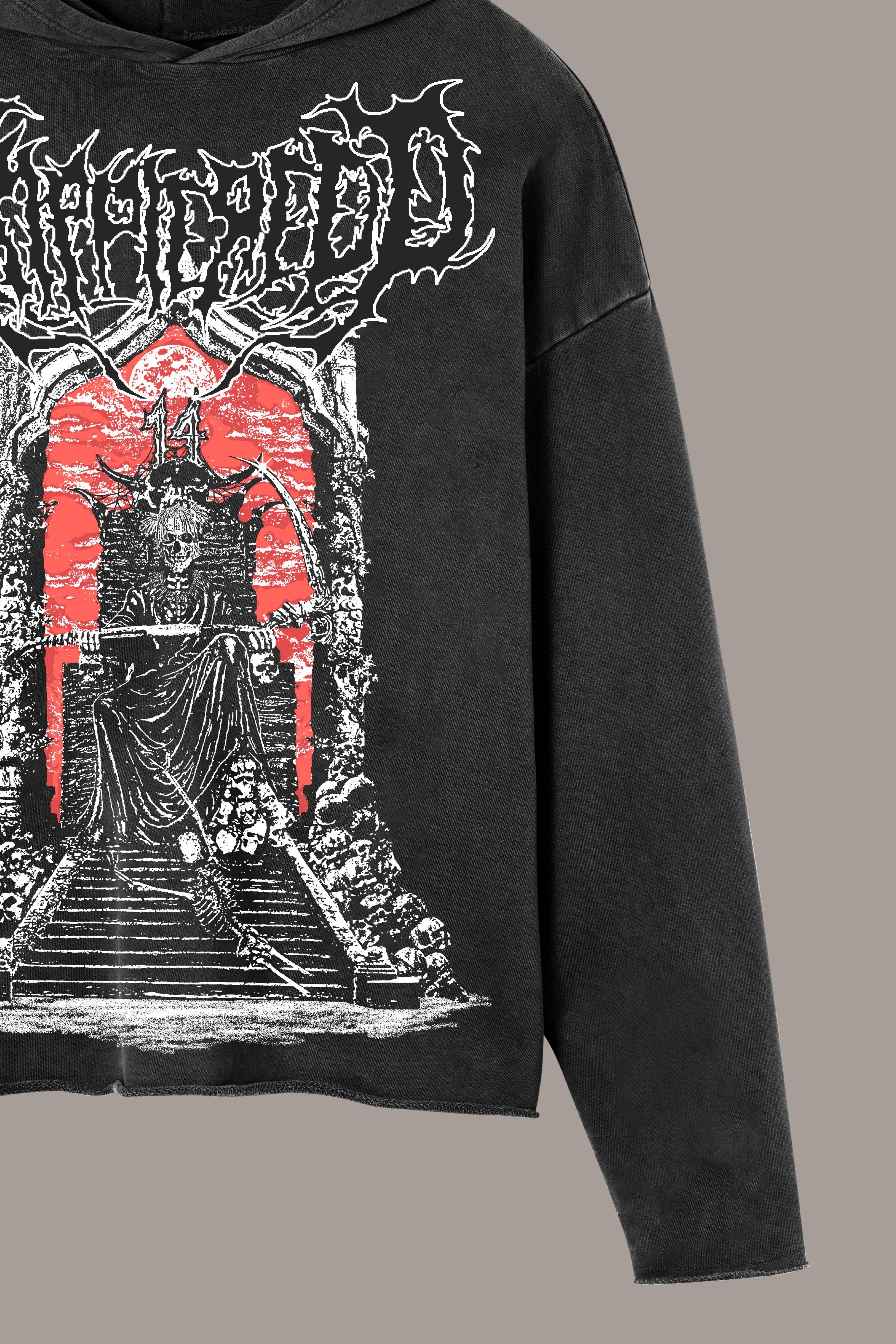 THRONE HOODIE - THRONE HOODIE - ROSE IN GOOD FAITH