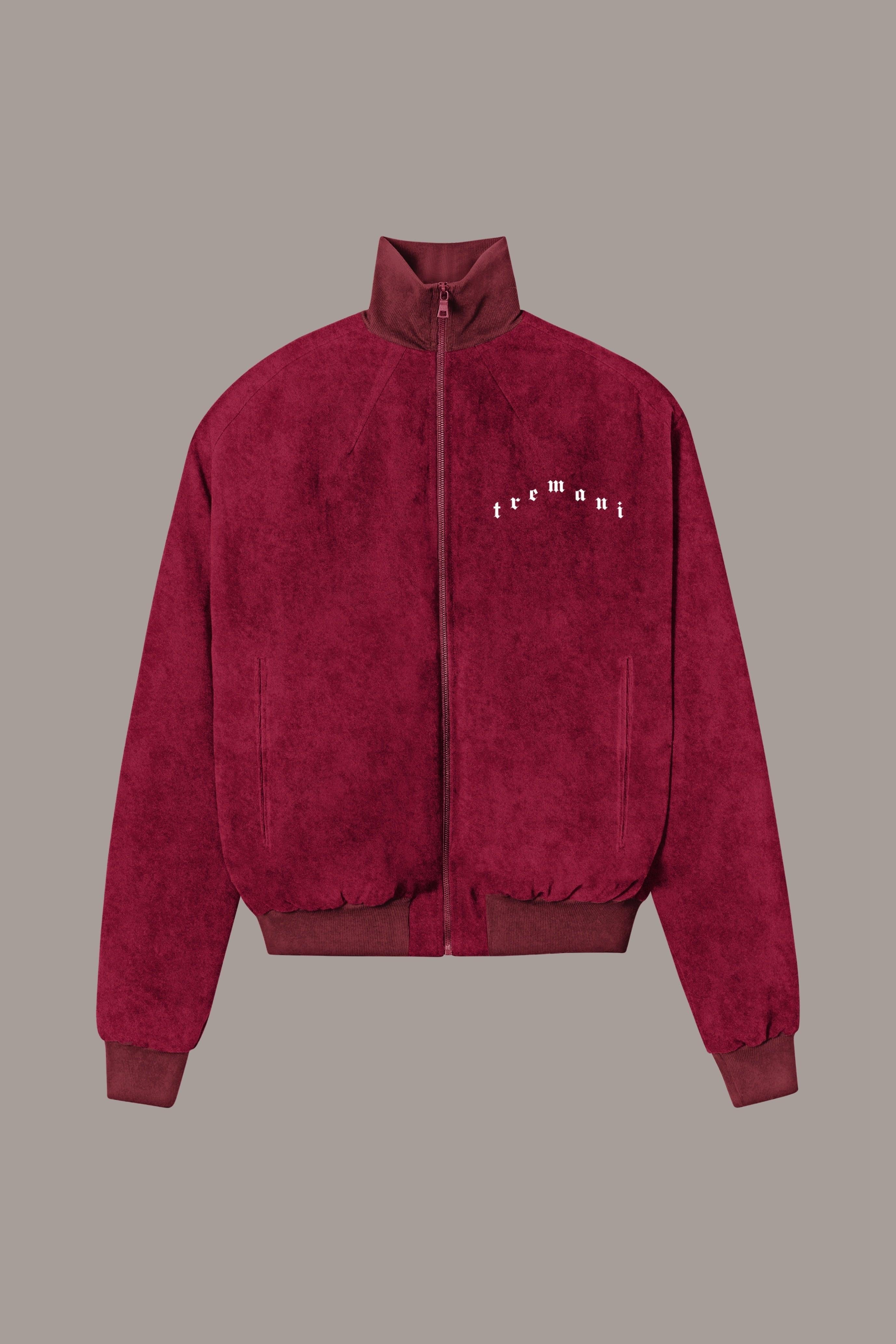 VELOUR LOUNGE JACKET - VELOUR LOUNGE JACKET - ROSE IN GOOD FAITH