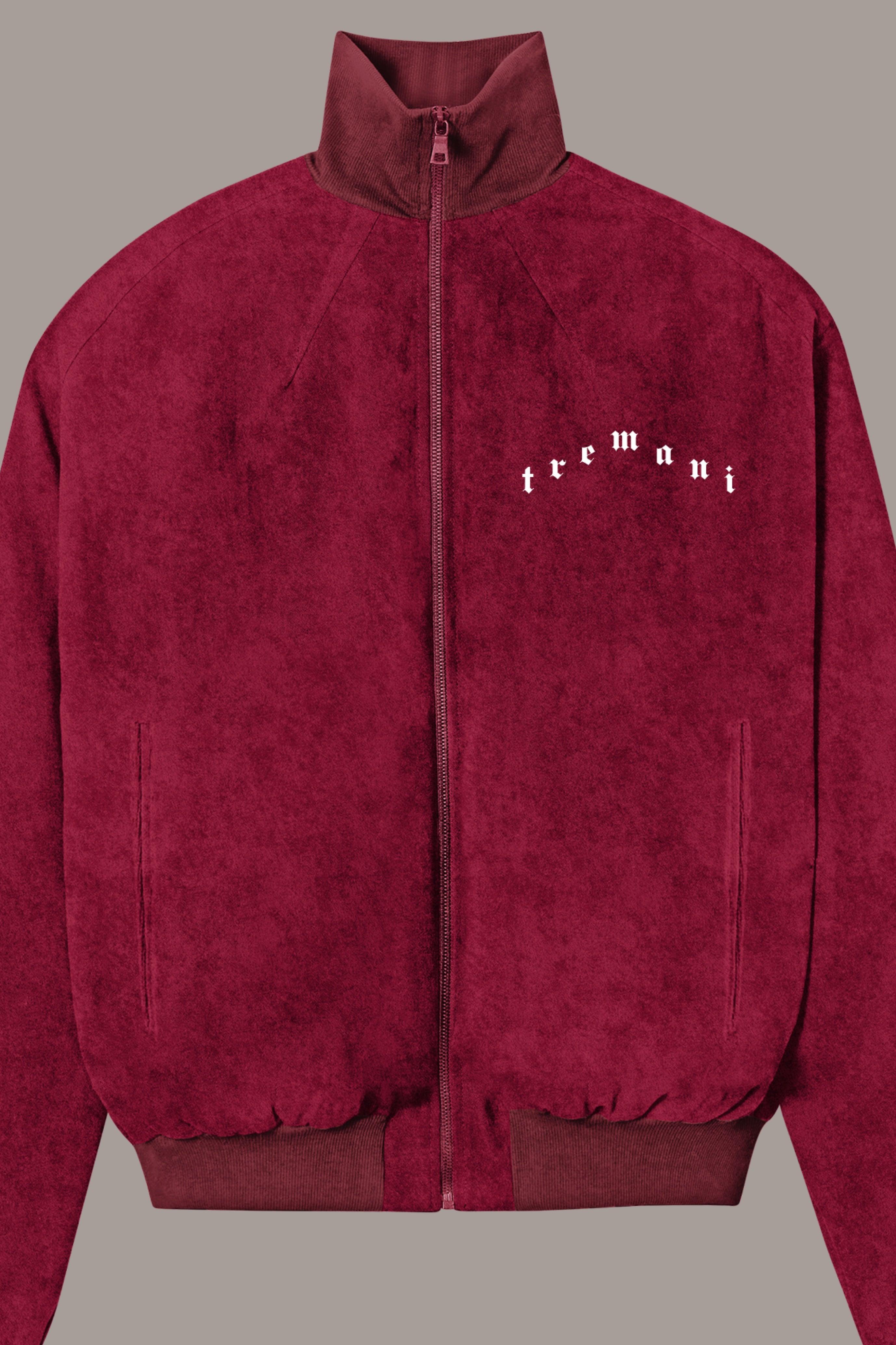 VELOUR LOUNGE JACKET - VELOUR LOUNGE JACKET - ROSE IN GOOD FAITH