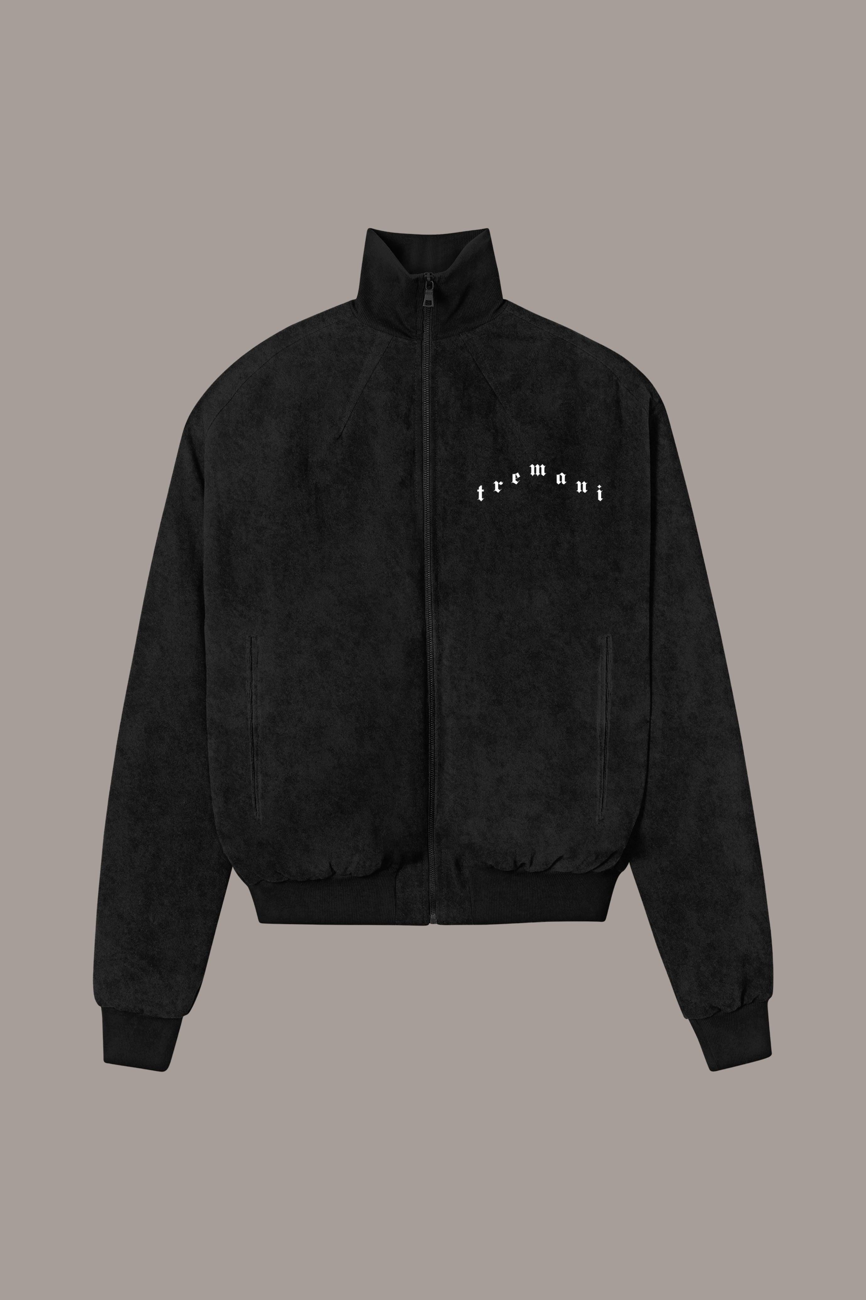 VELOUR TRACK JACKET - VELOUR TRACK JACKET - ROSE IN GOOD FAITH