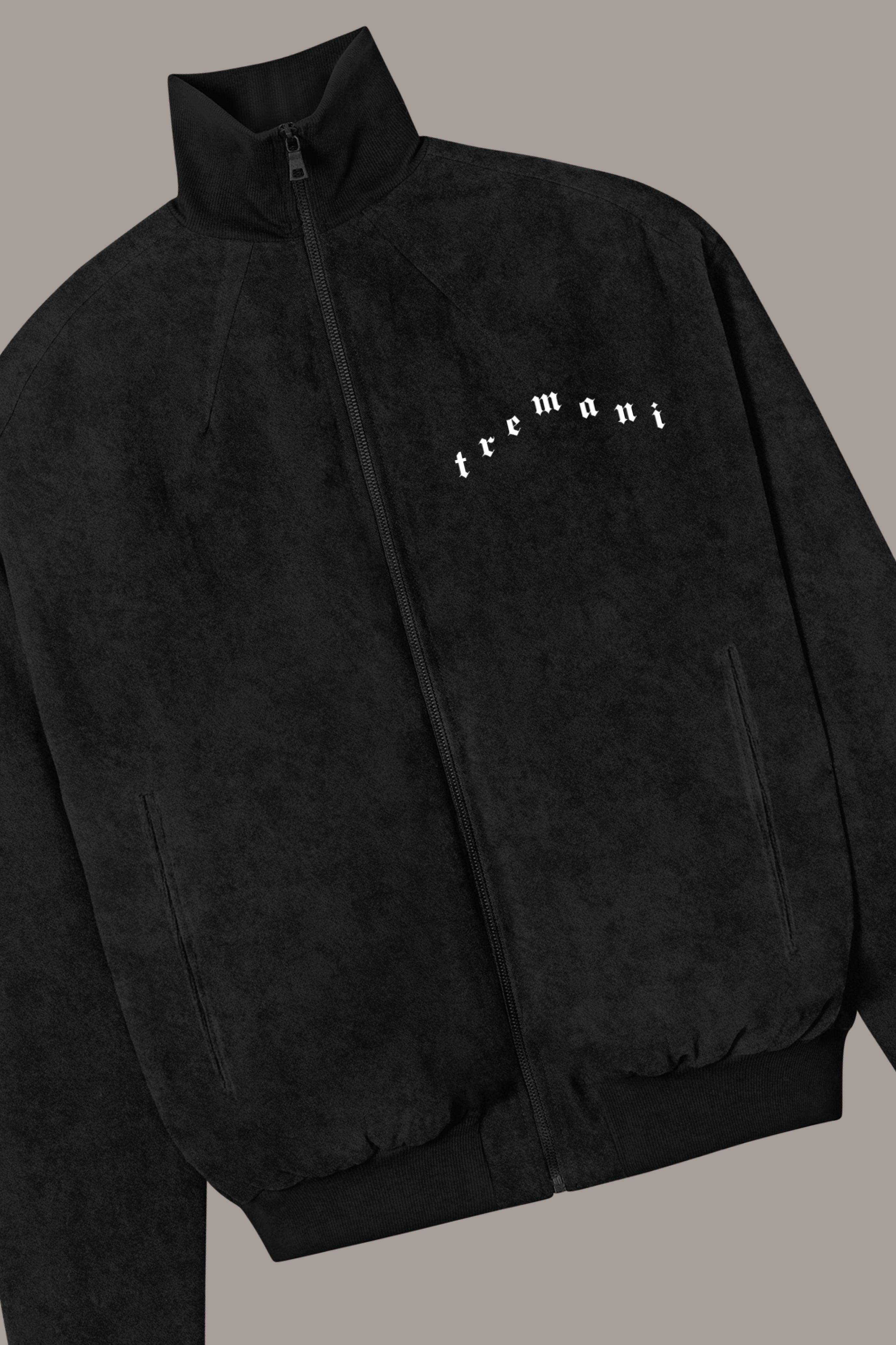 VELOUR TRACK JACKET - VELOUR TRACK JACKET - ROSE IN GOOD FAITH