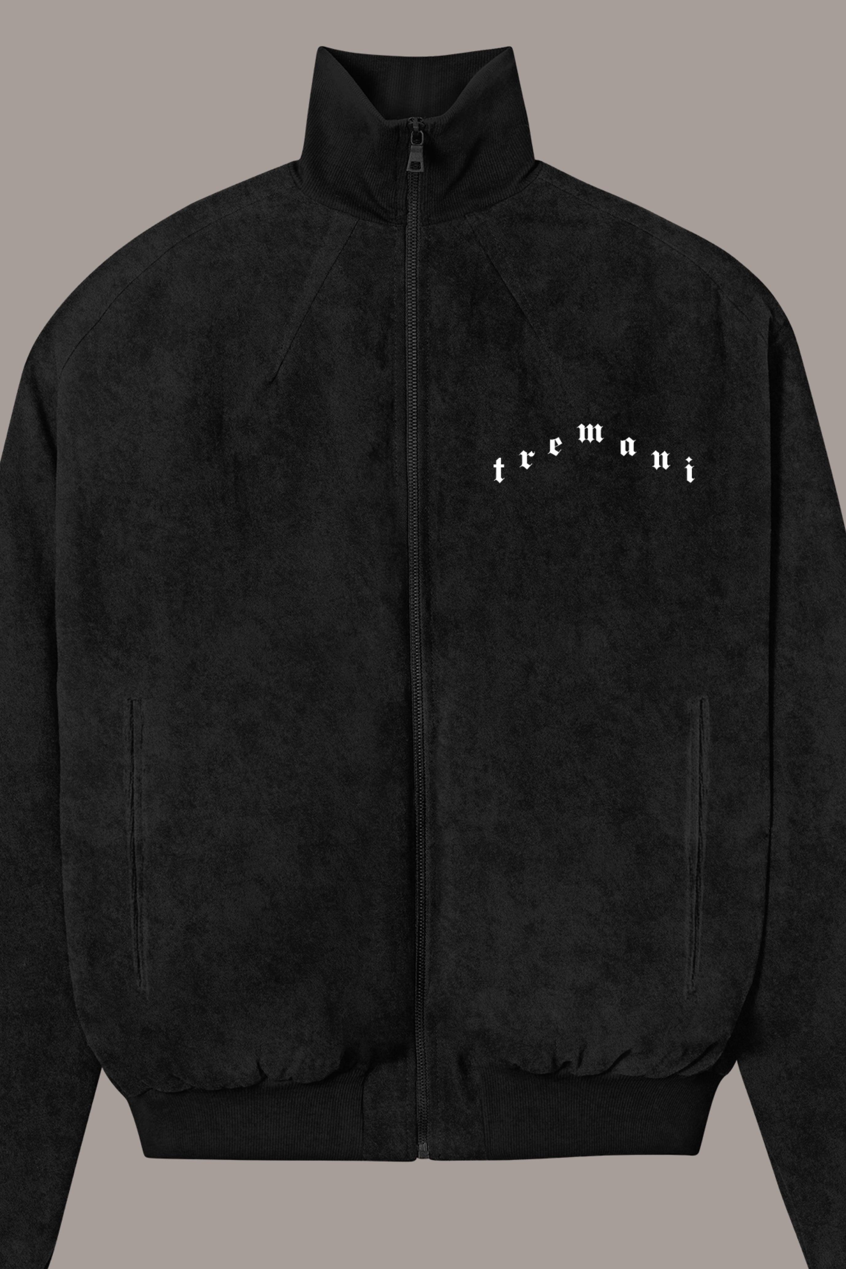 VELOUR TRACK JACKET - VELOUR TRACK JACKET - ROSE IN GOOD FAITH