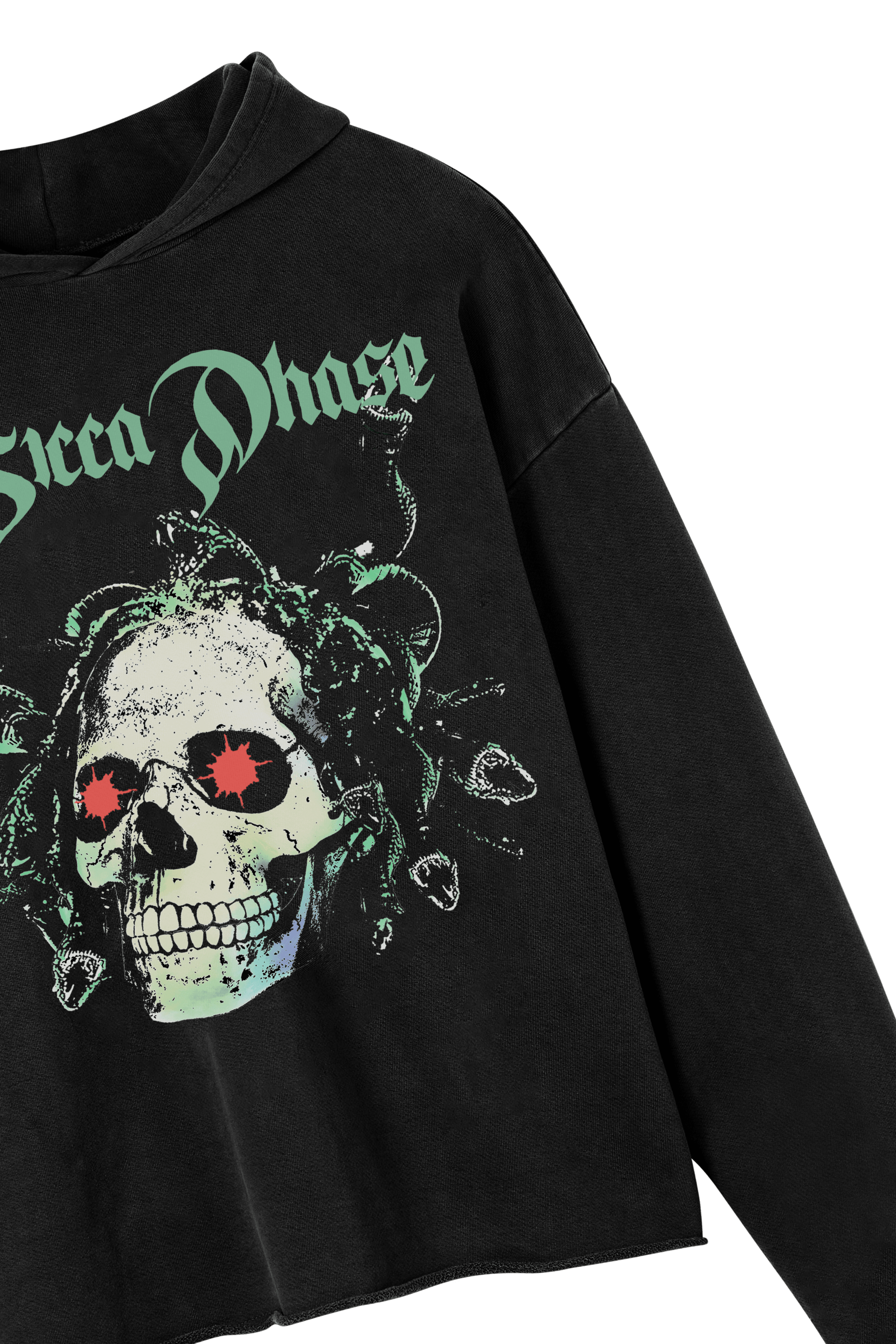 WICCA RAW HOODIE - WICCA RAW HOODIE - ROSE IN GOOD FAITH