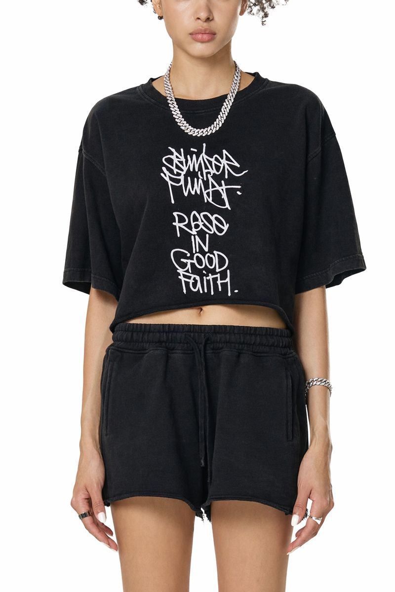 Blinker Fluid Women's Crop Top