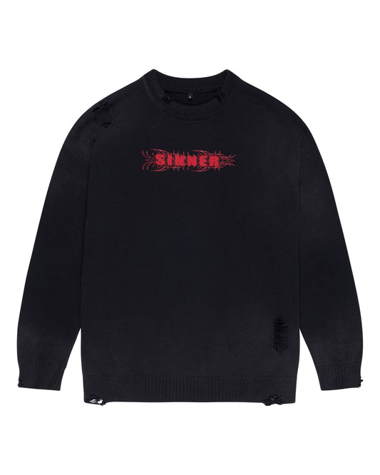 Sinner Knitted Crewneck