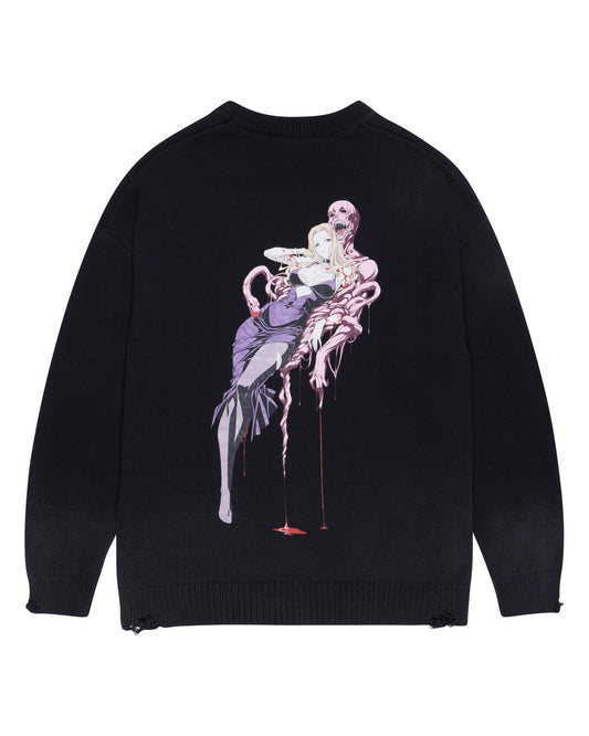 Sinner Knitted Crewneck