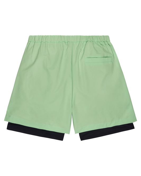 GREEN UTILITY HEALING SHORTS