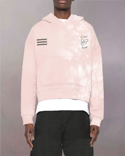 GIMME TIME HEAVY CROPPED HOODIE