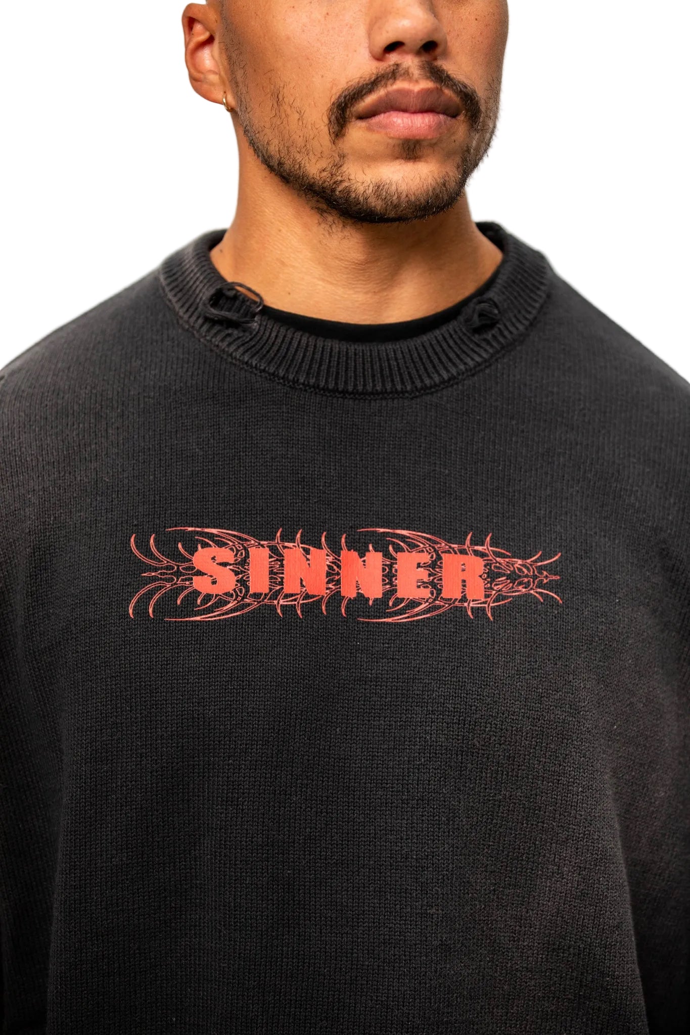 Sinner Knitted Crewneck