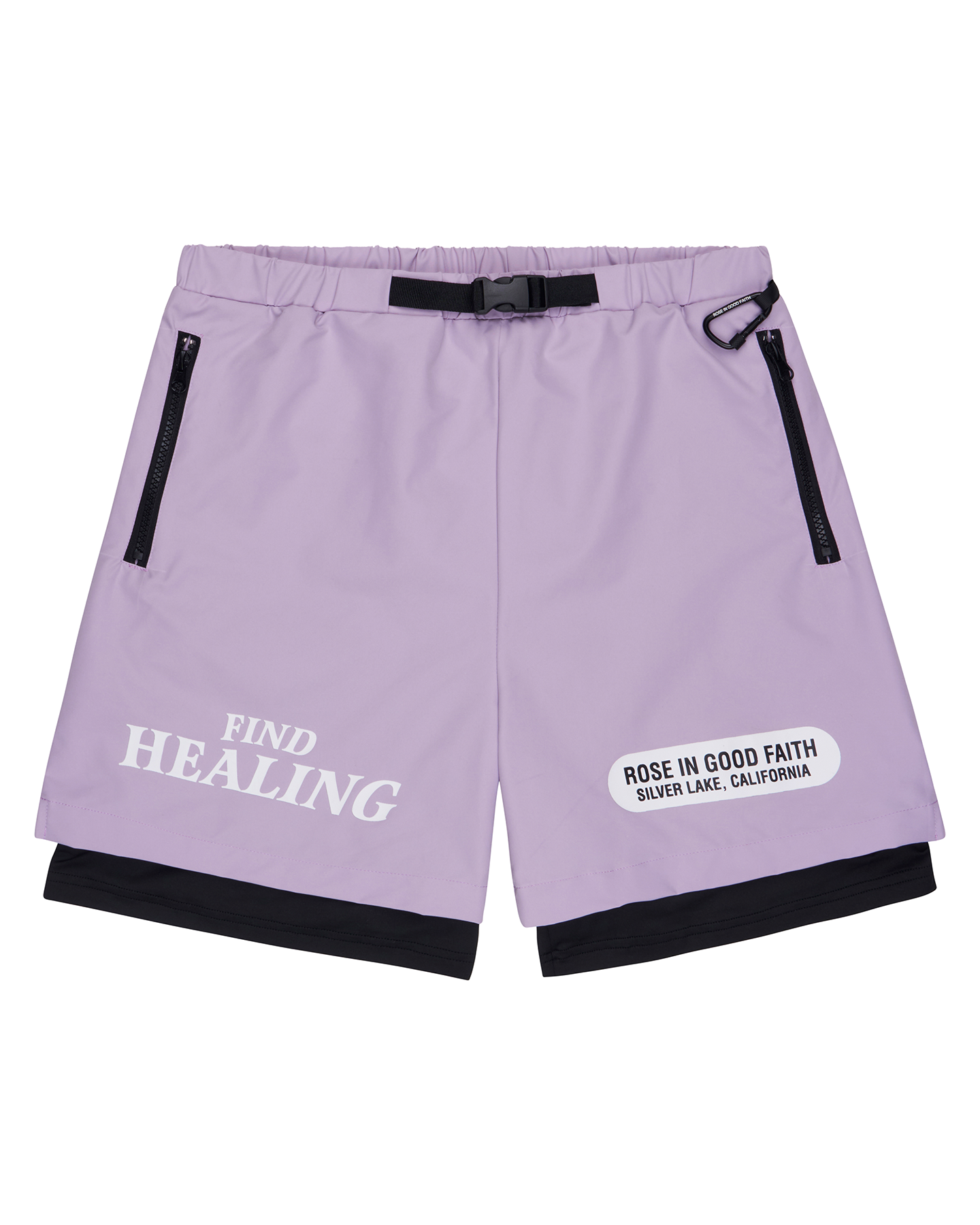 LILAC UTILITY HEALING SHORTS