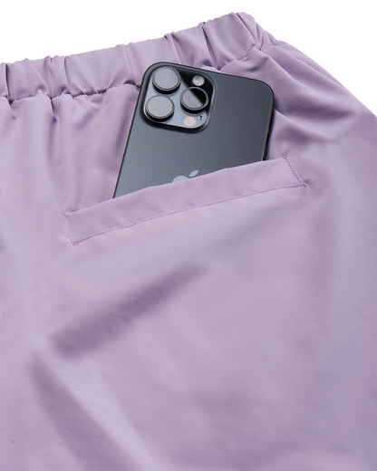 LILAC UTILITY HEALING SHORTS