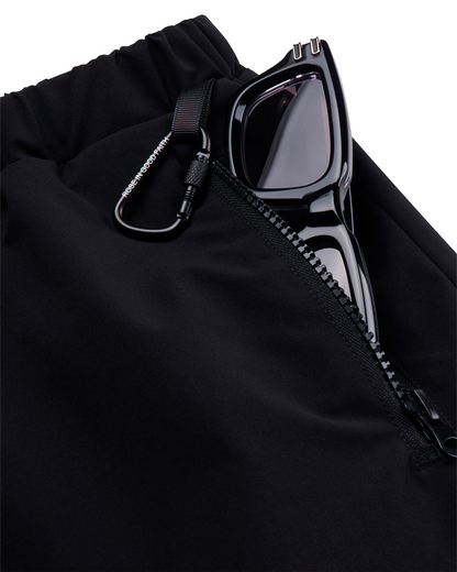 BLACK UTILITY HEALING SHORTS